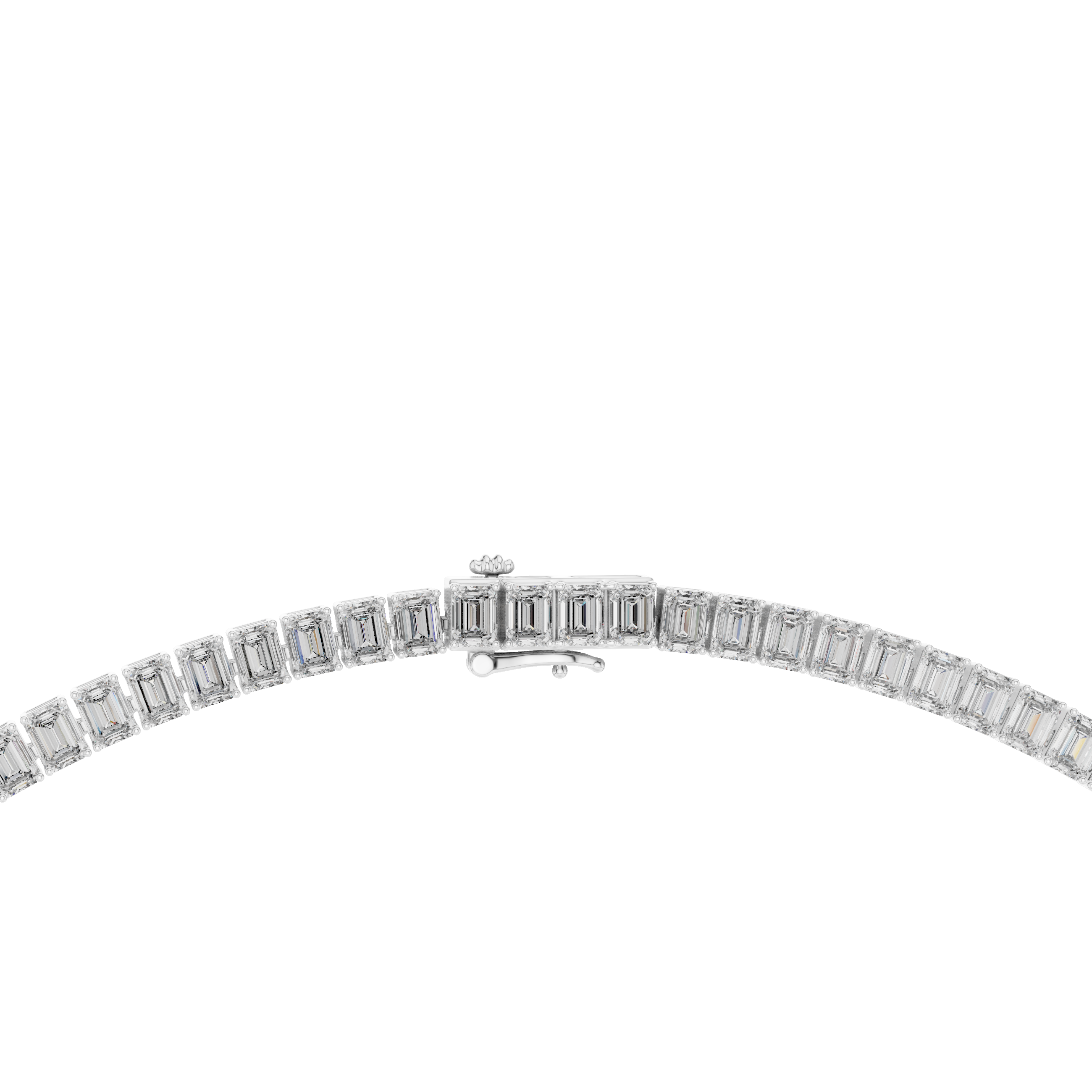 Brilliantly Crafted Diamond Tennis Necklace
