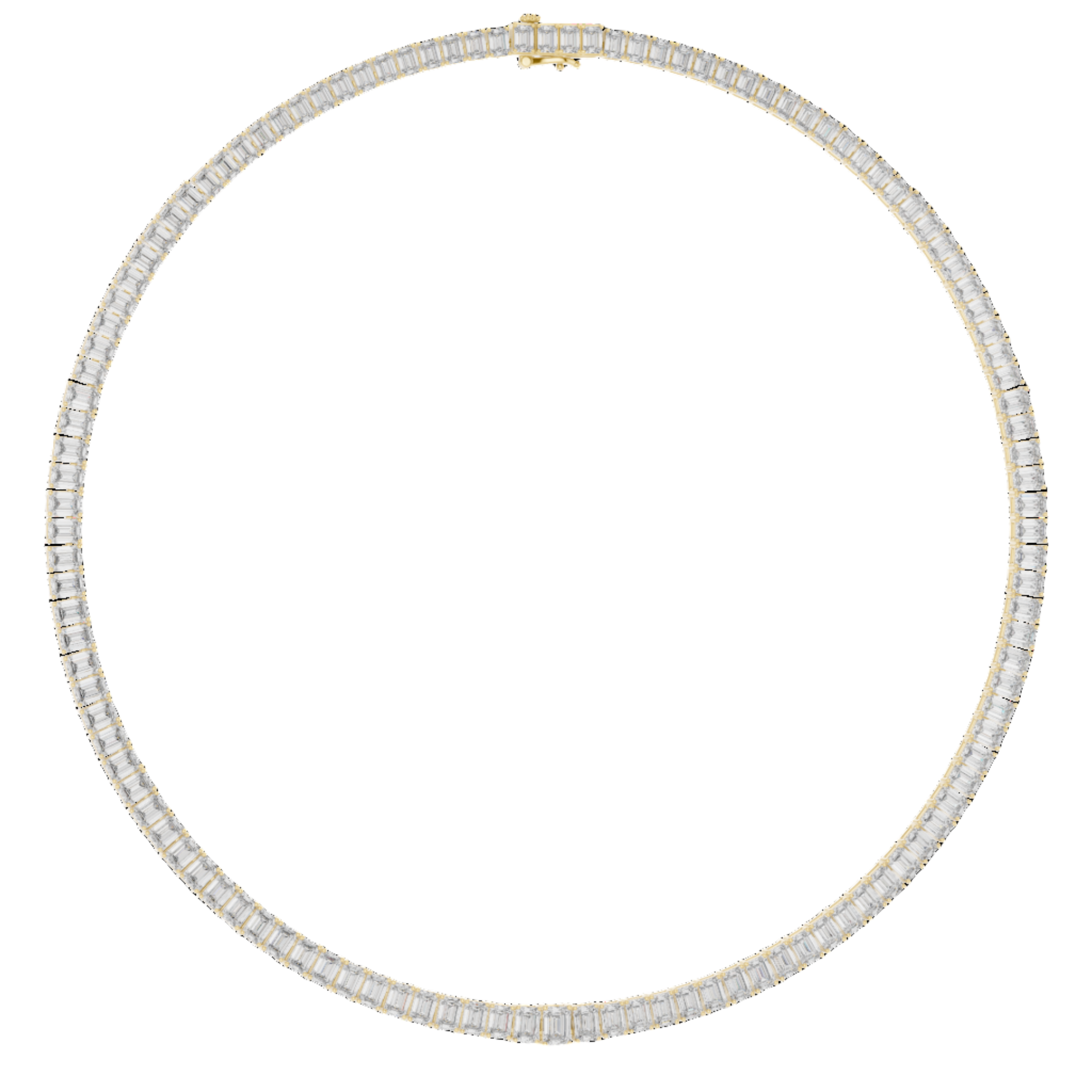 Brilliantly Crafted Diamond Tennis Necklace