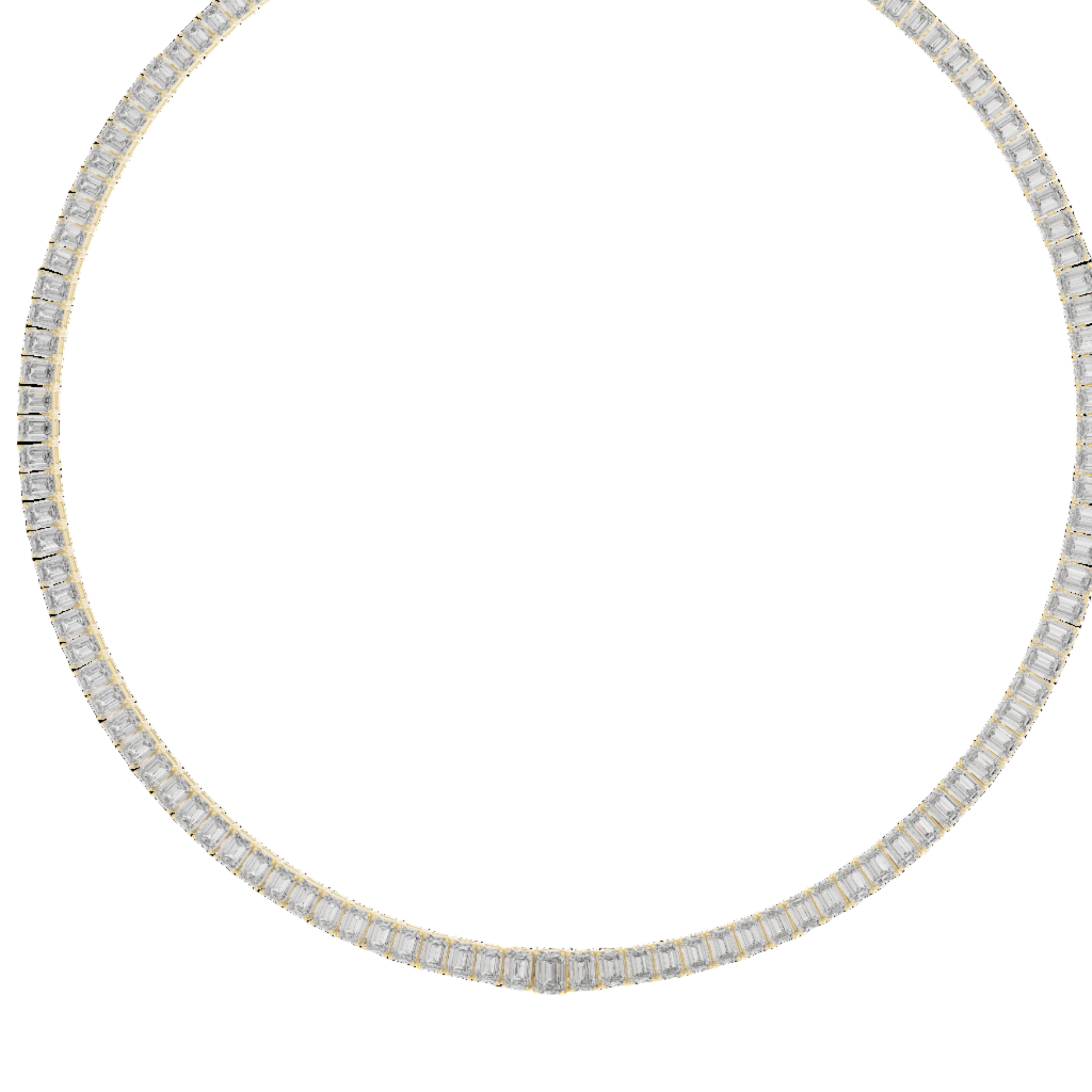Brilliantly Crafted Diamond Tennis Necklace