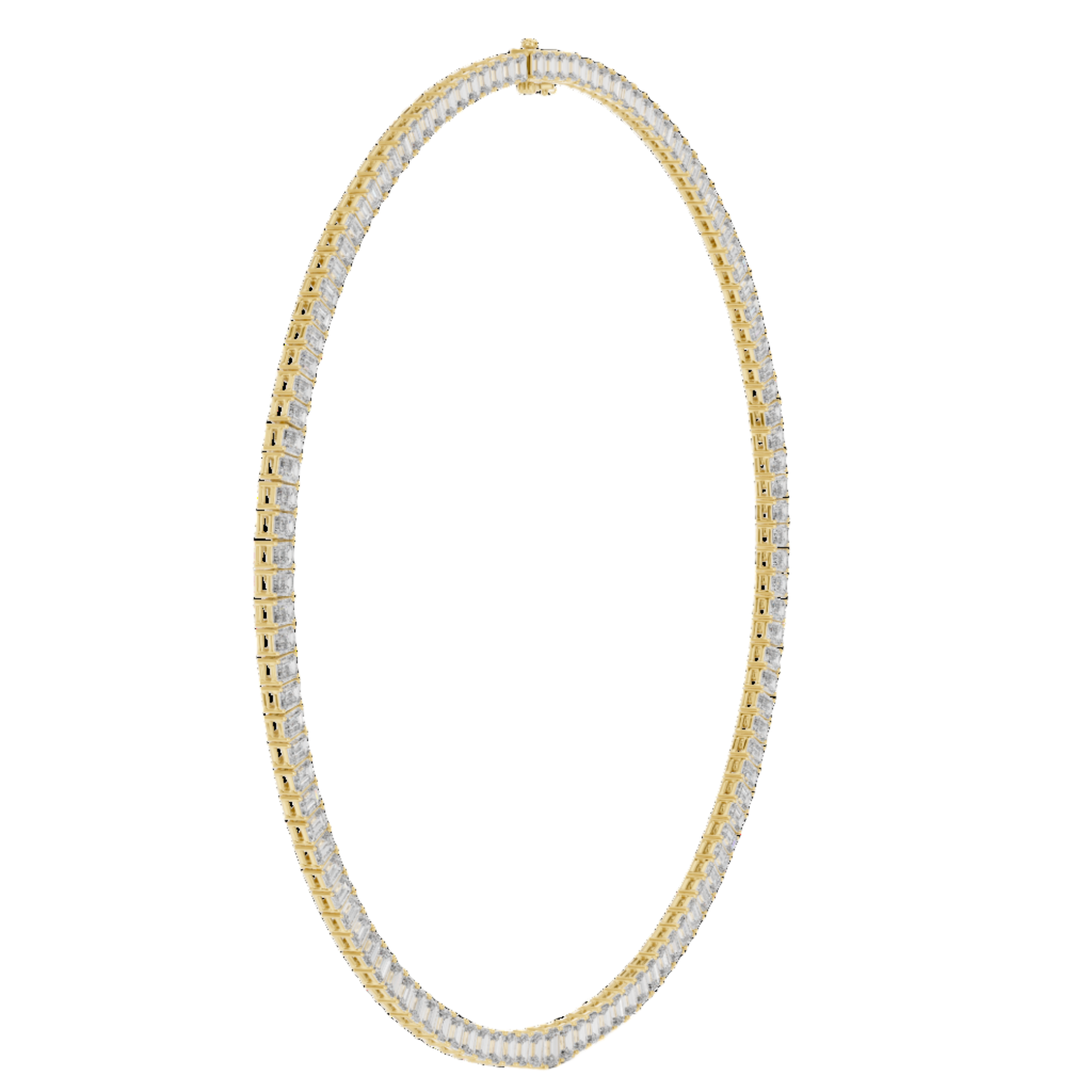Brilliantly Crafted Diamond Tennis Necklace
