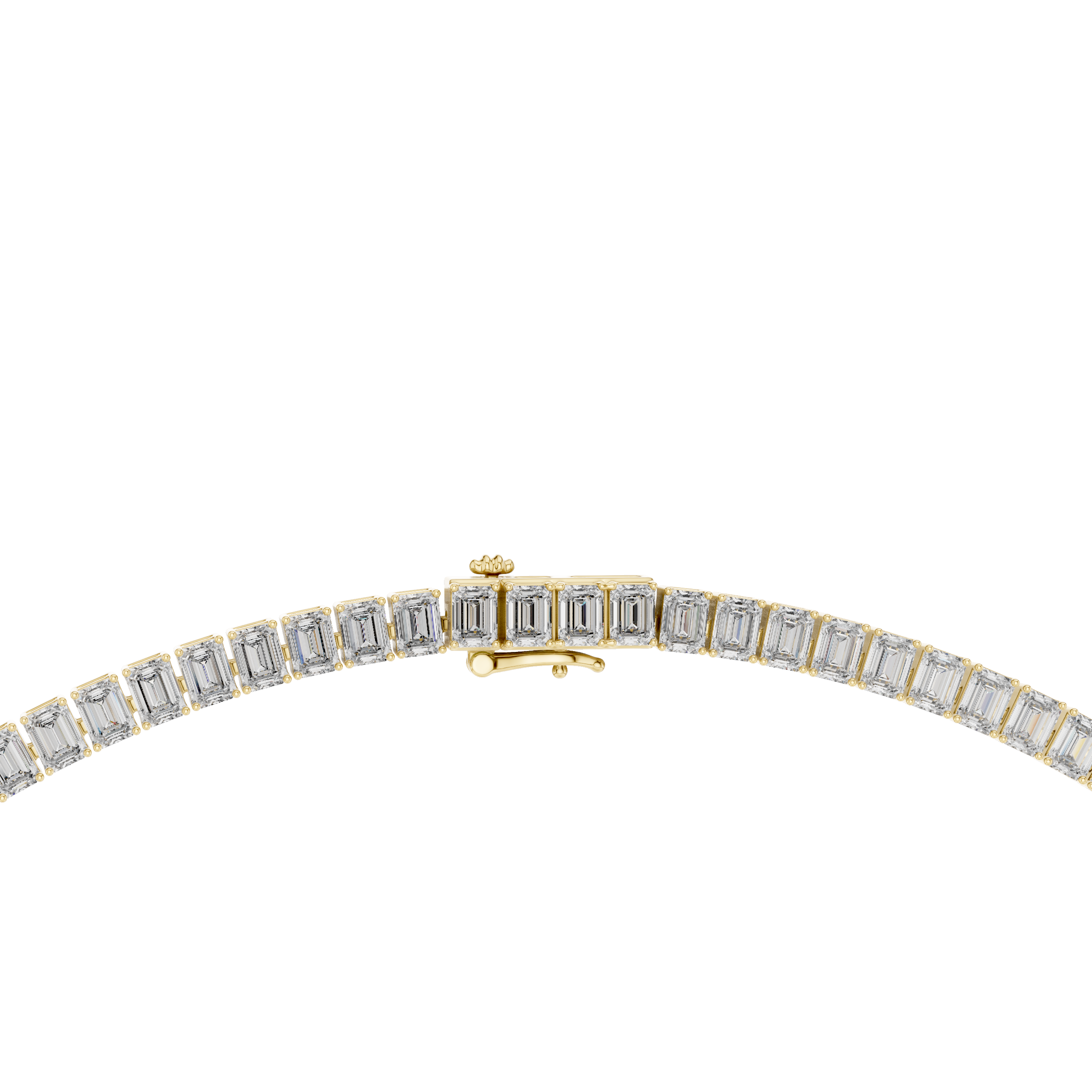 Brilliantly Crafted Diamond Tennis Necklace