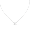 Butterfly-shaped diamond pendant
