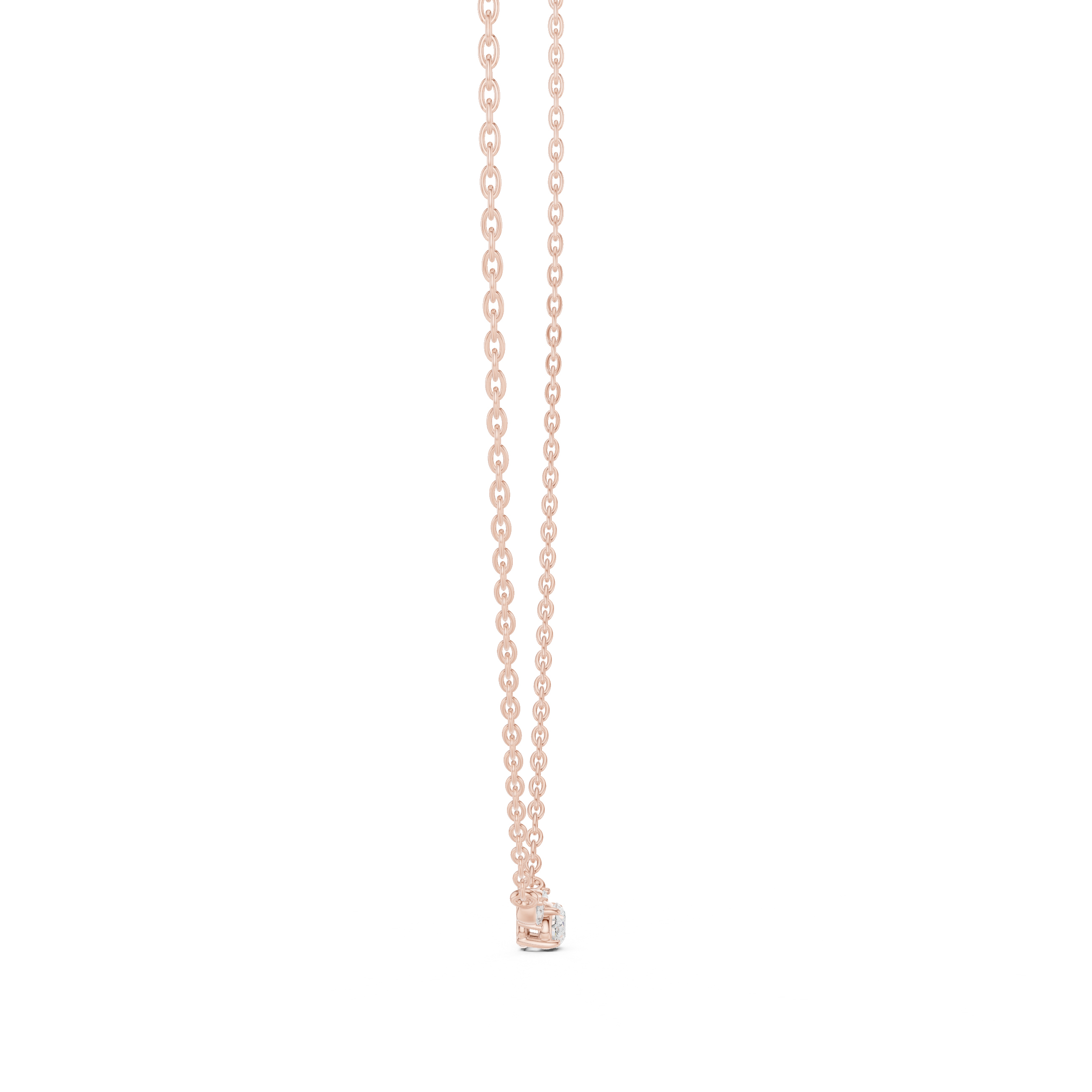 Three-Stone Diamond Pendant