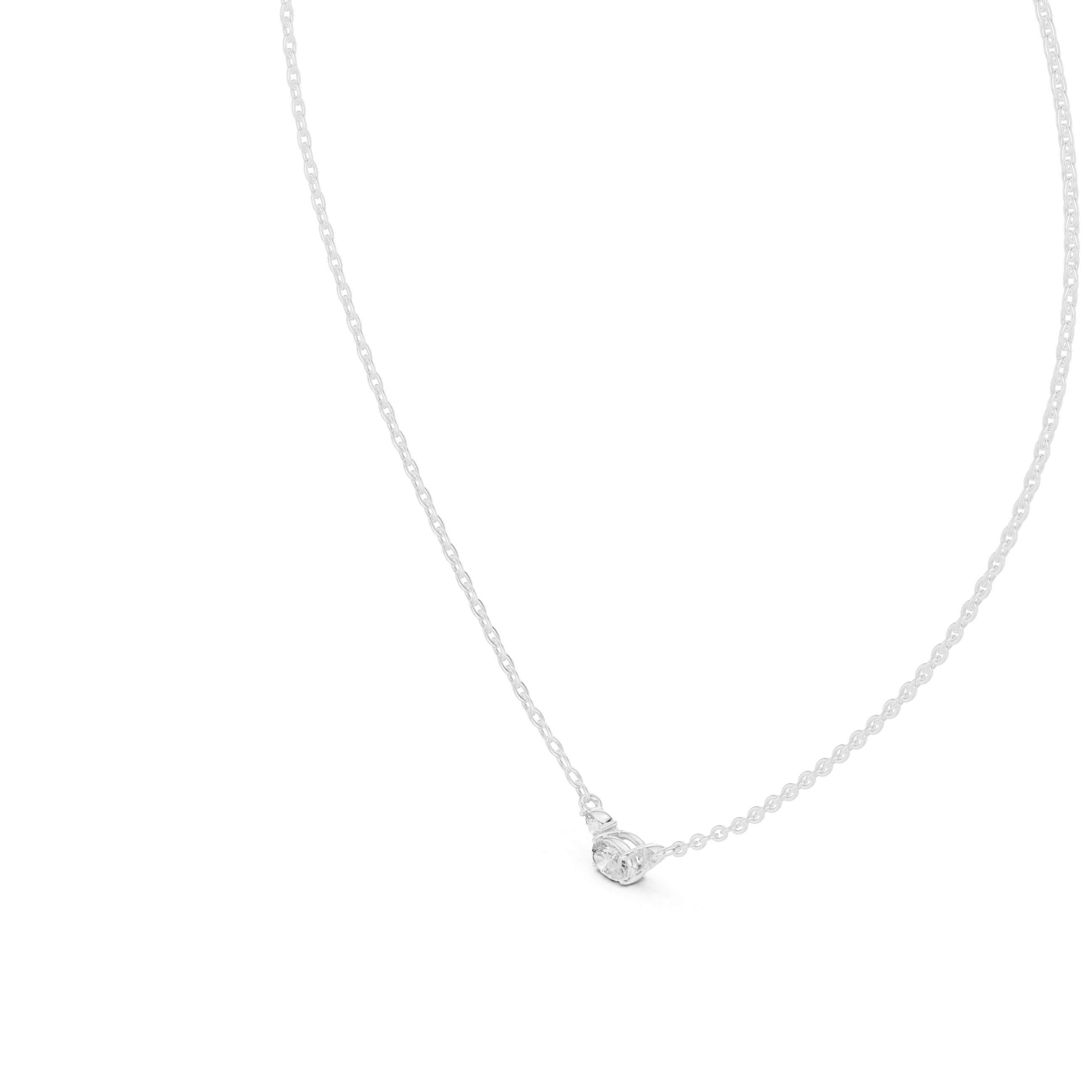 Three-Stone Diamond Pendant