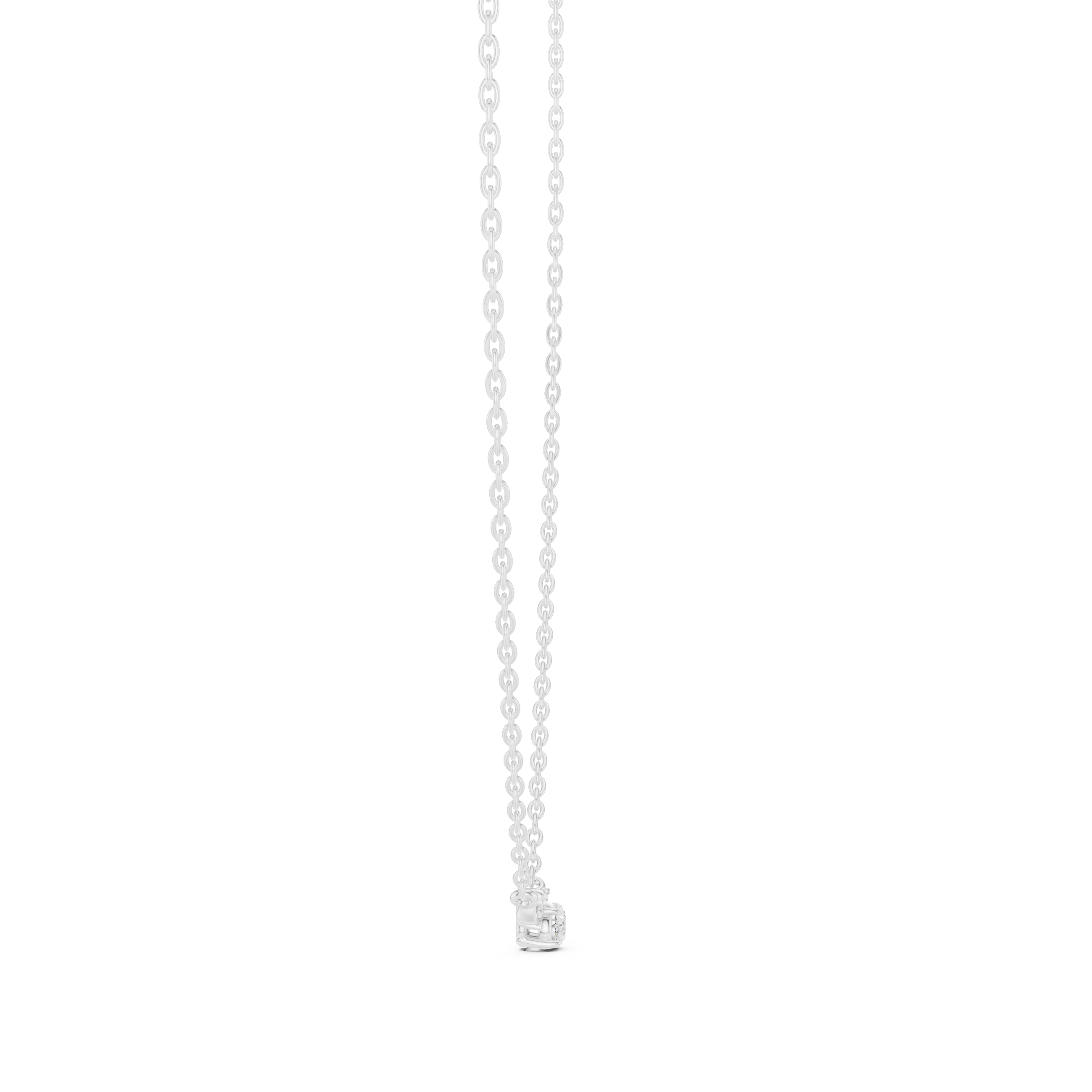Three-Stone Diamond Pendant