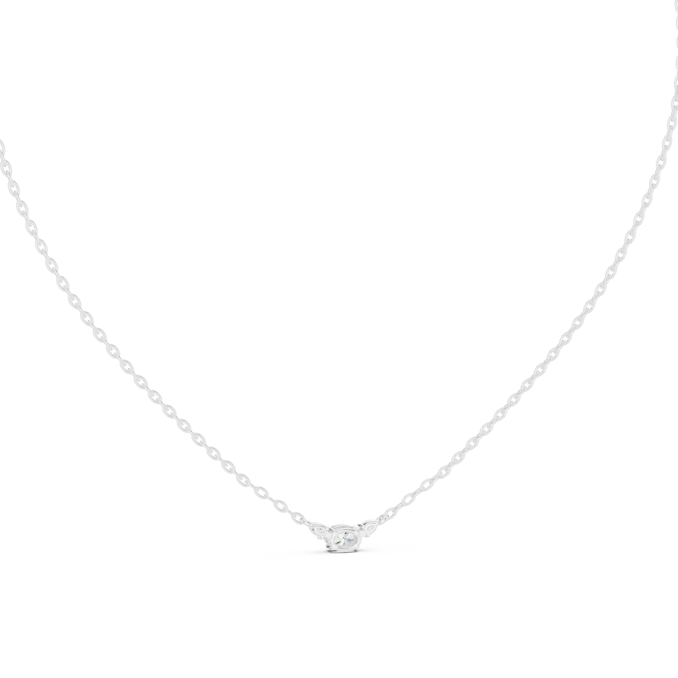 Three-Stone Diamond Pendant