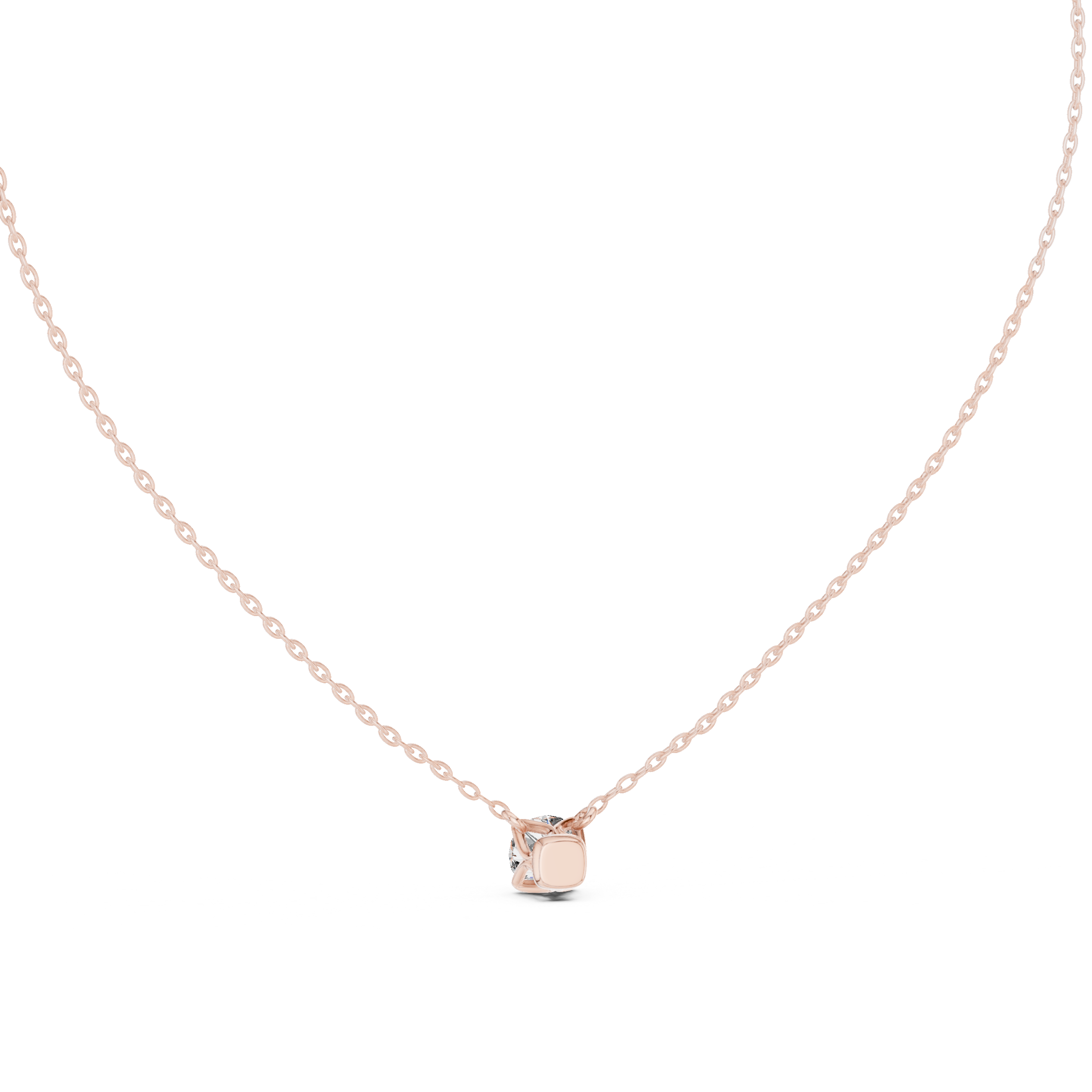 Pendant Featuring a Round Brilliant Diamond