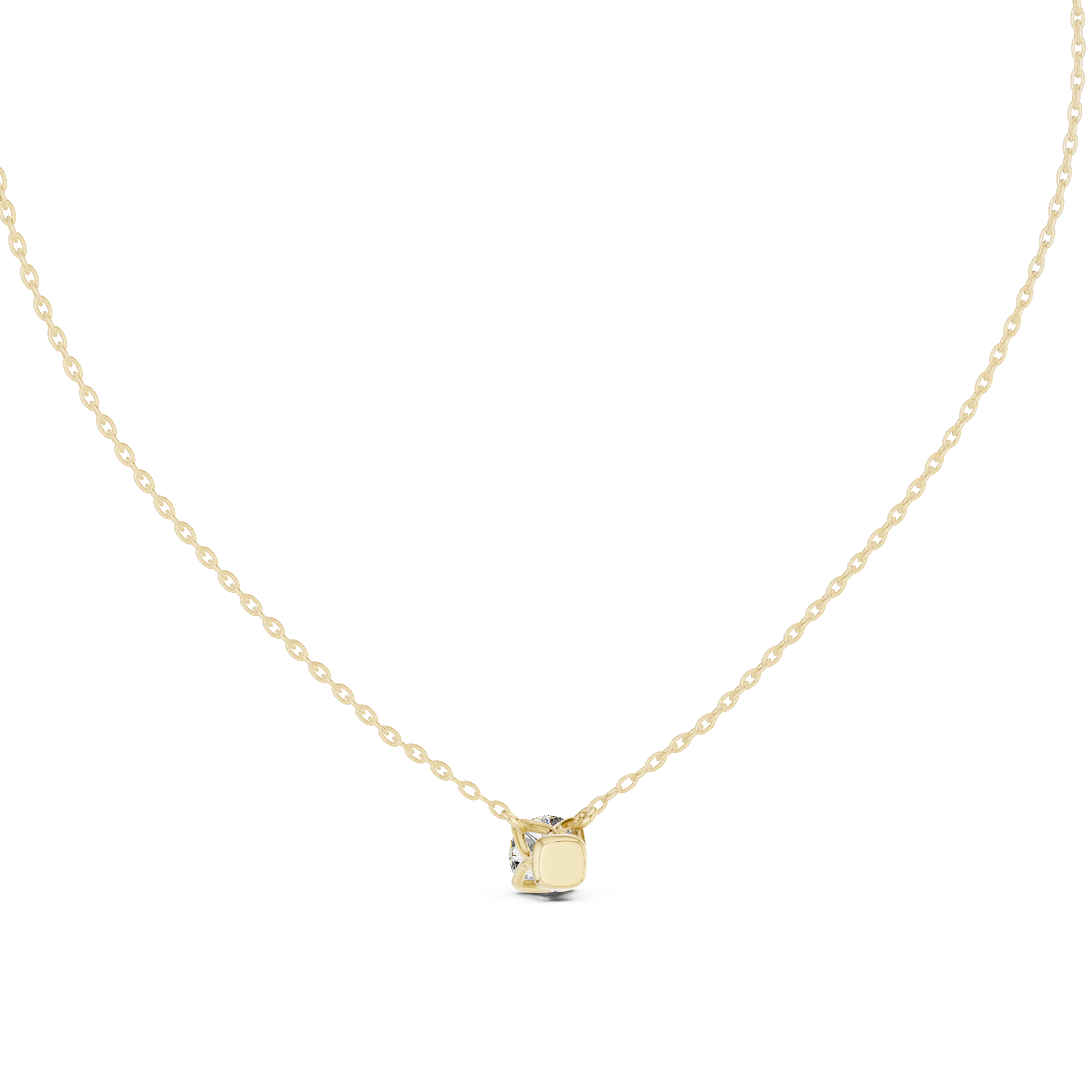 Pendant Featuring a Round Brilliant Diamond
