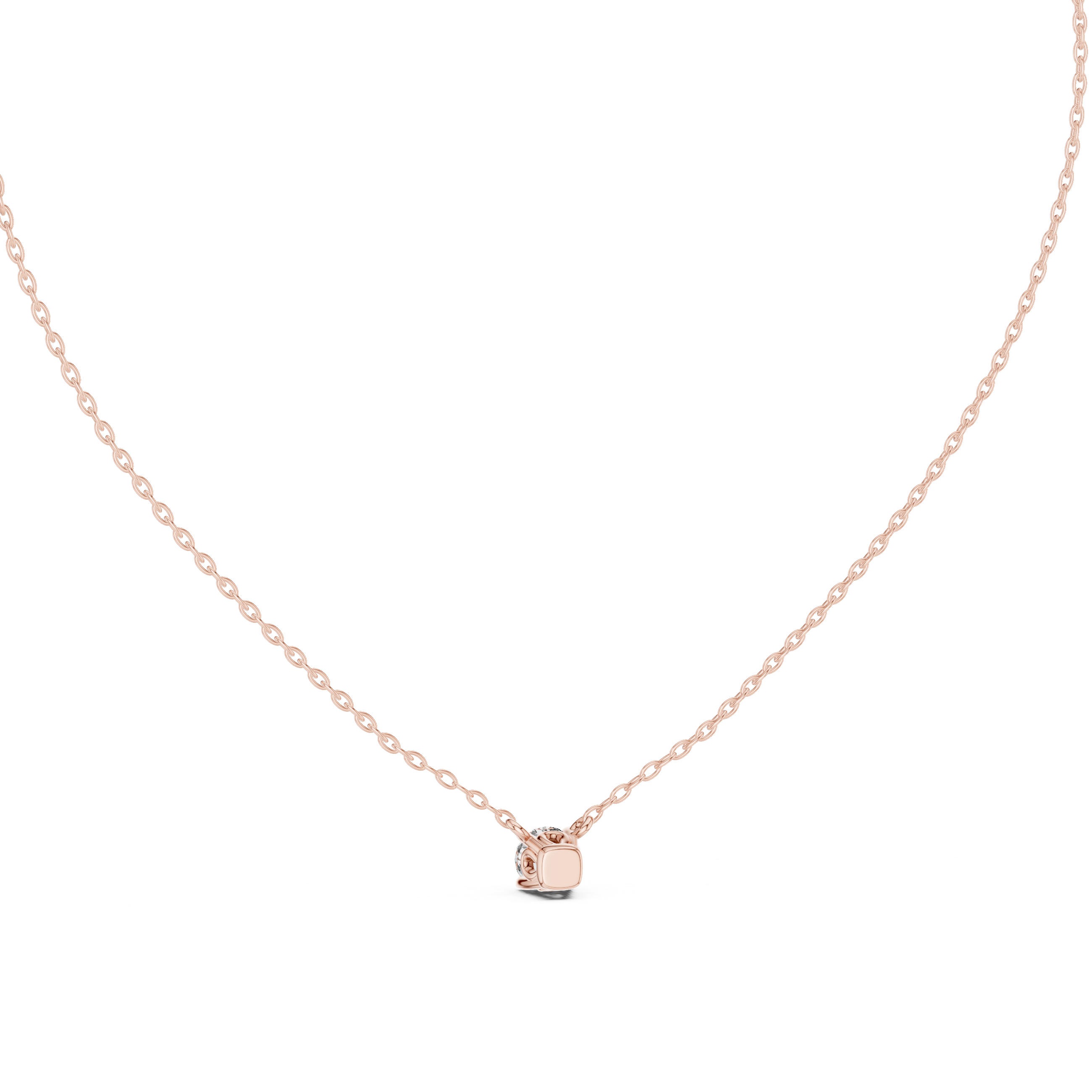 Harmony with a Round Diamond Centerpiece