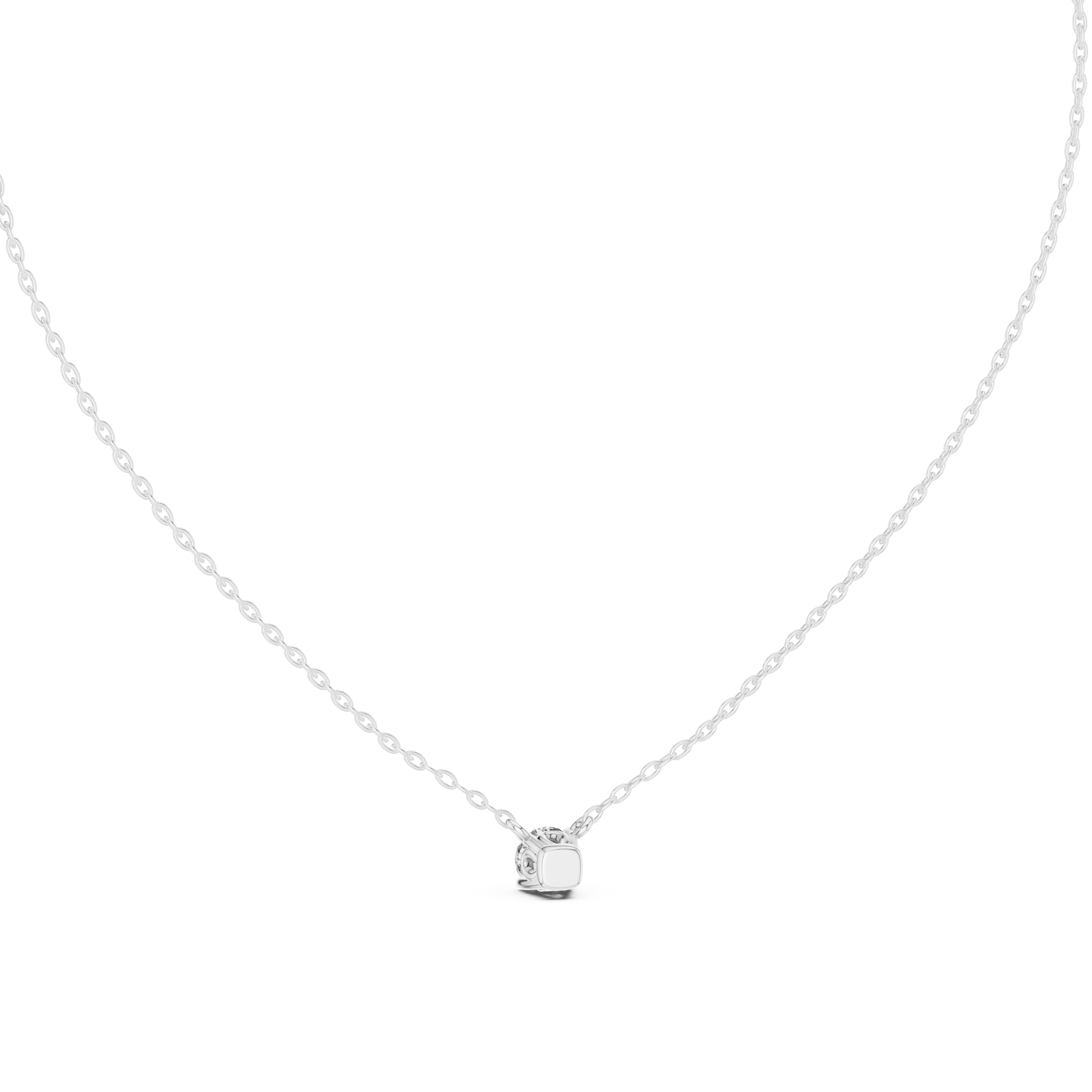 Harmony with a Round Diamond Centerpiece