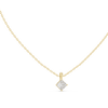 Princess-Cut Diamond Pendant