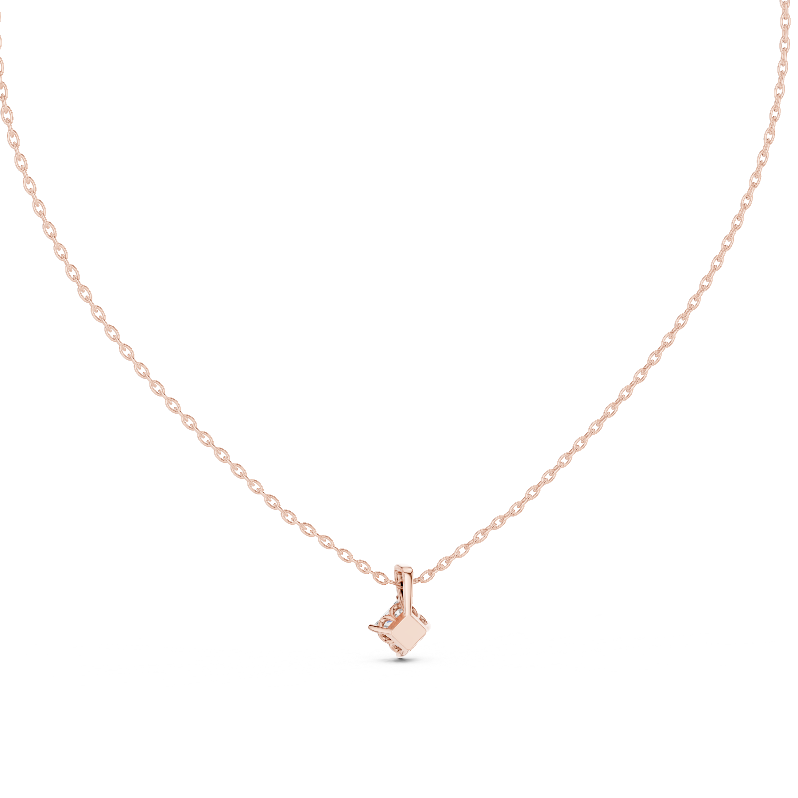 Timeless Solitaire Diamond Pendant