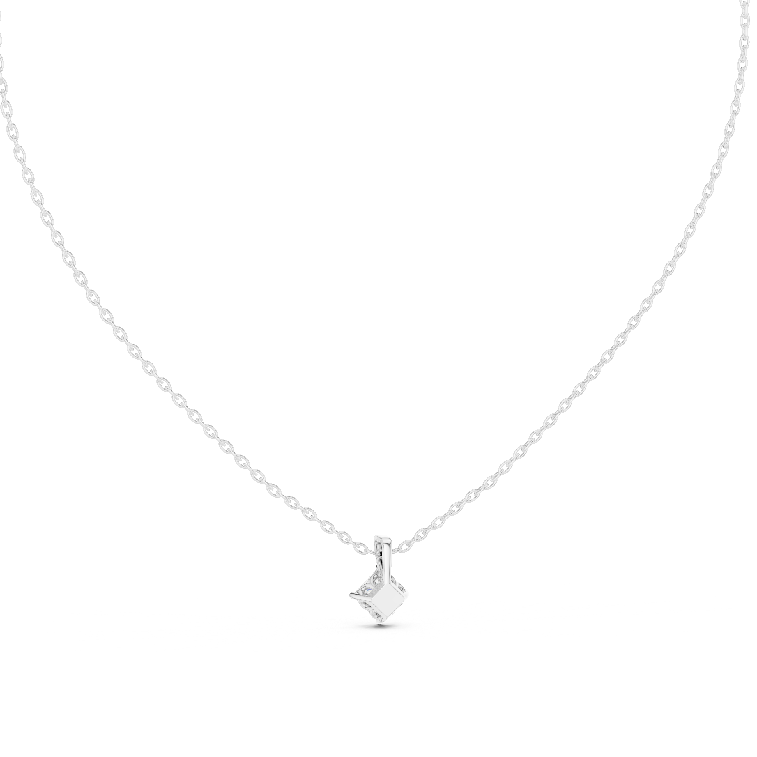 Timeless Solitaire Diamond Pendant