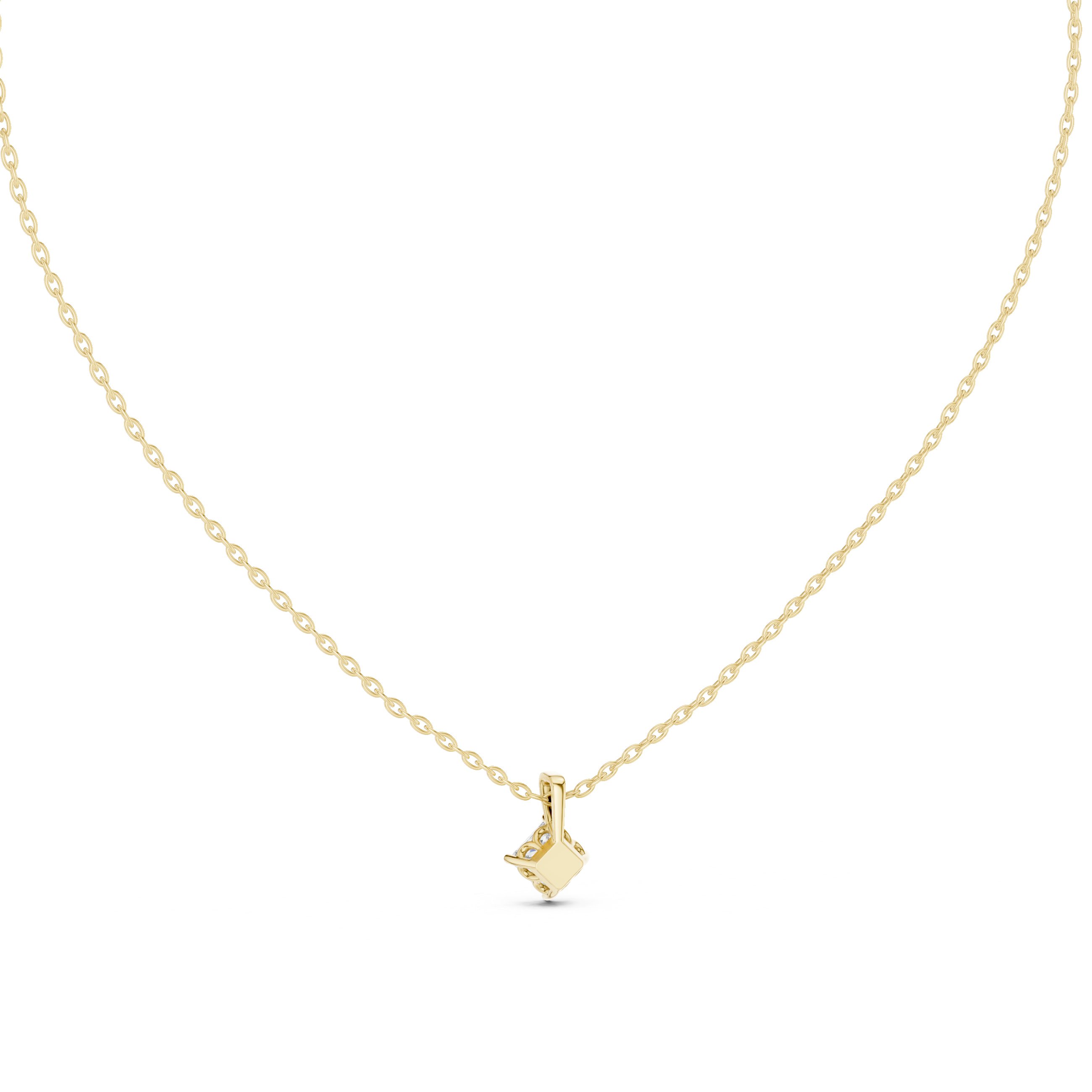 Timeless Solitaire Diamond Pendant