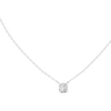 Princess Cut Solitaire Pendant