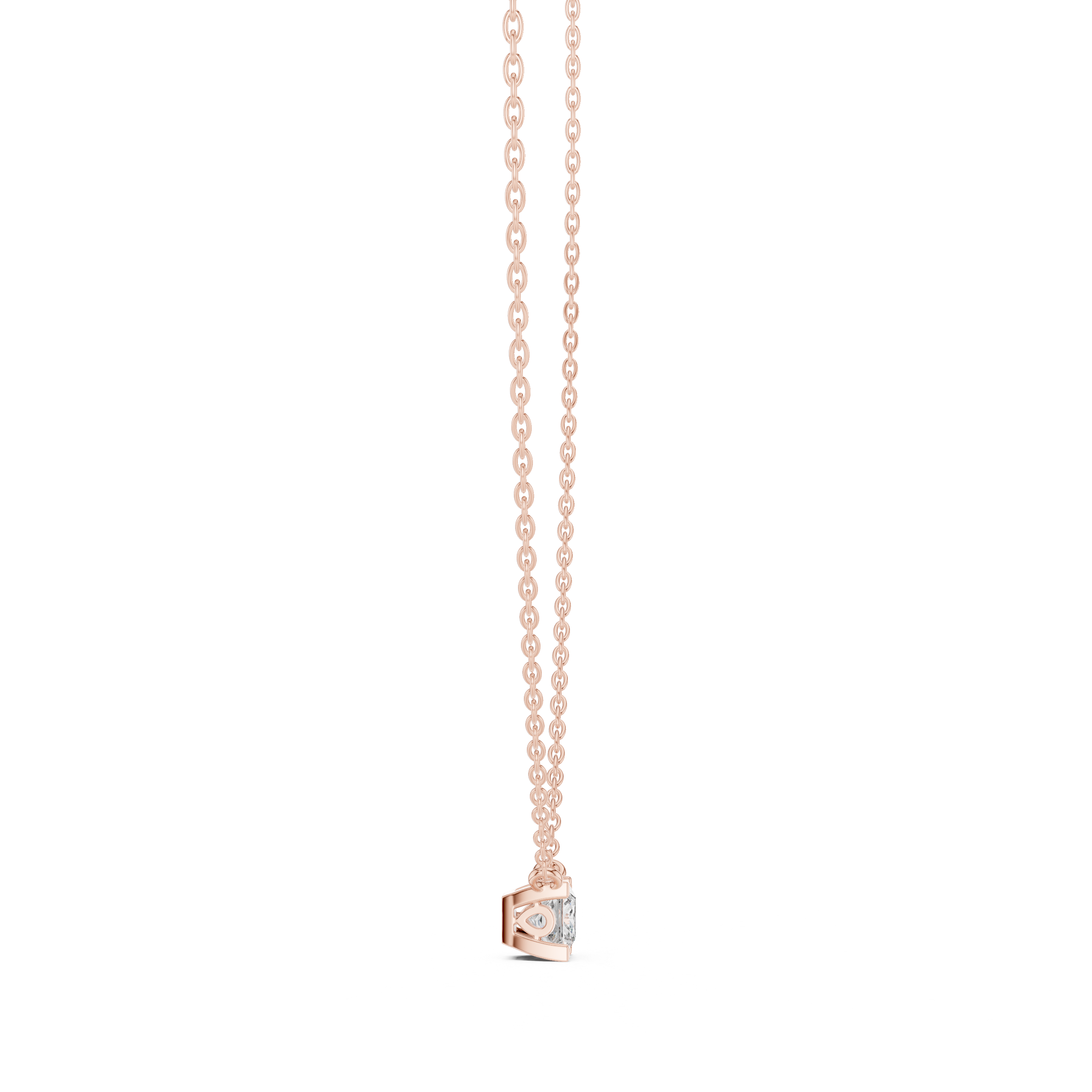 square-cut diamond set
