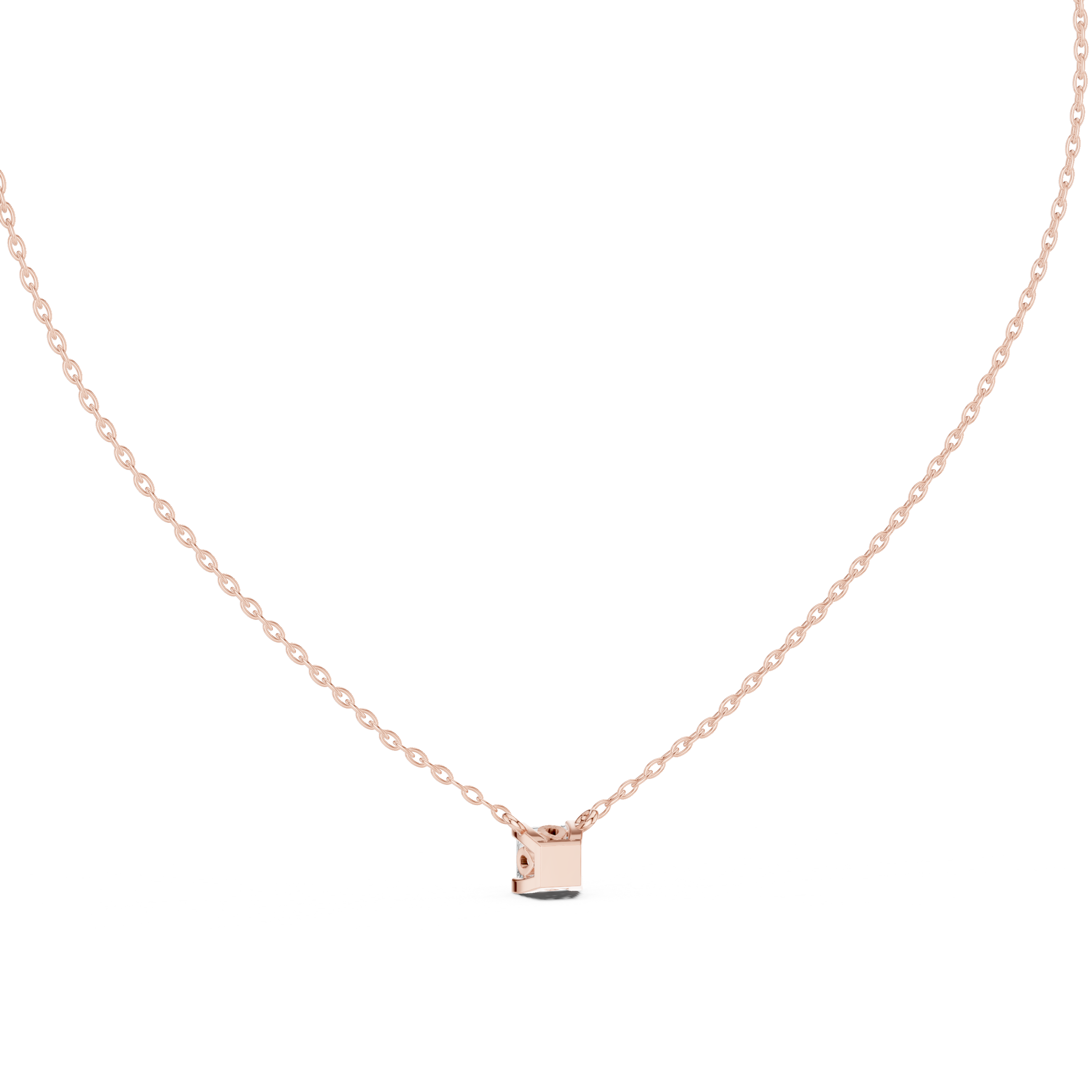 square-cut diamond set