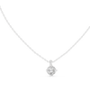 Round brilliant-cut diamond pendant