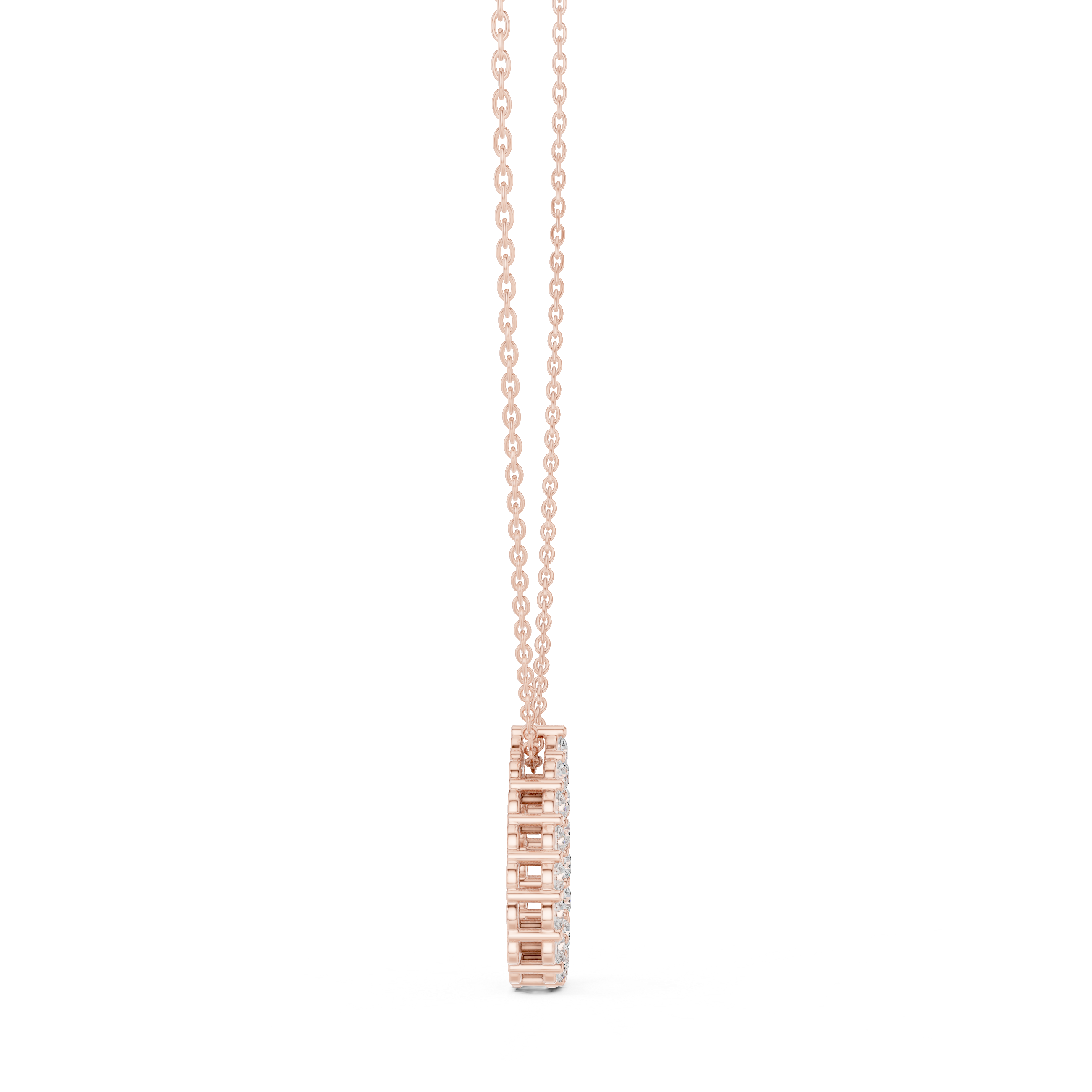 Diamond Teardrop Pendant