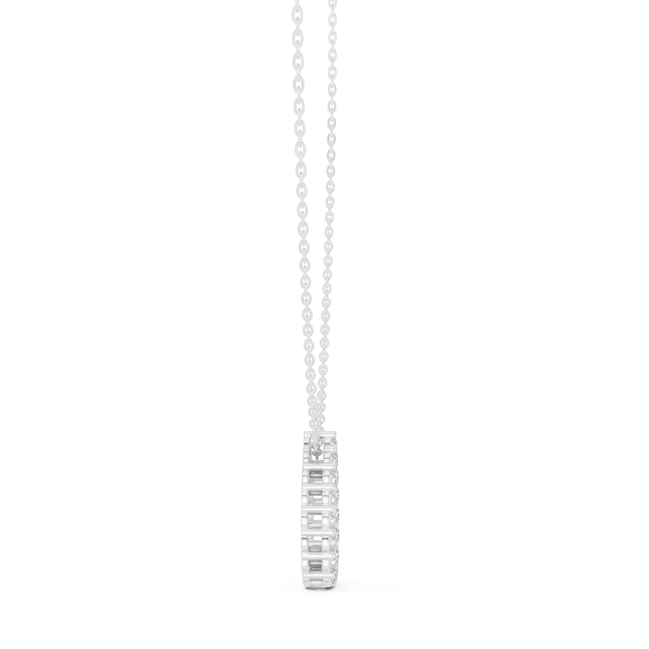 Diamond Teardrop Pendant