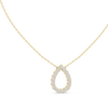 Diamond Teardrop Pendant