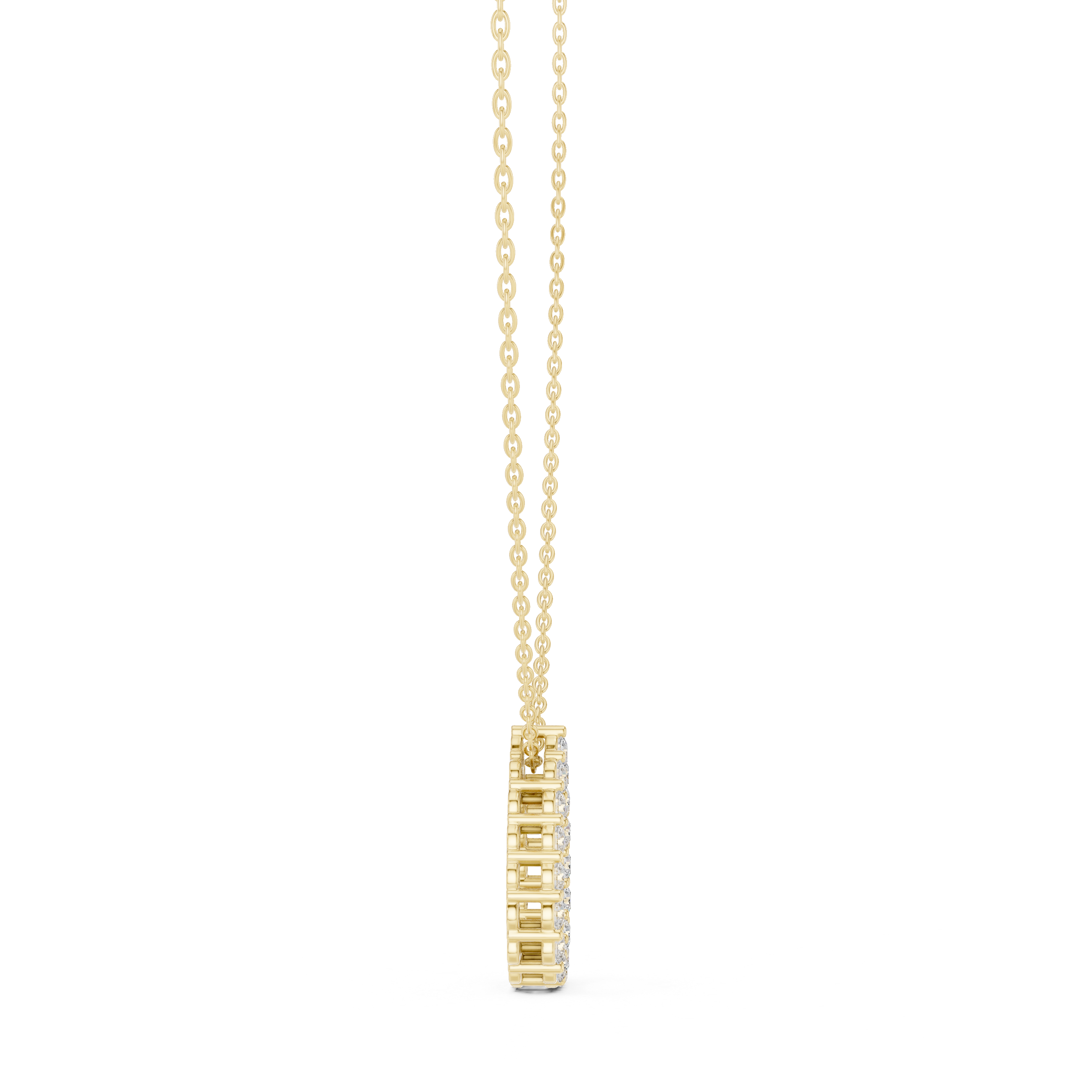 Diamond Teardrop Pendant