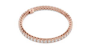 Timeless Elegance: Rose Gold Diamond Tennis Bracelet