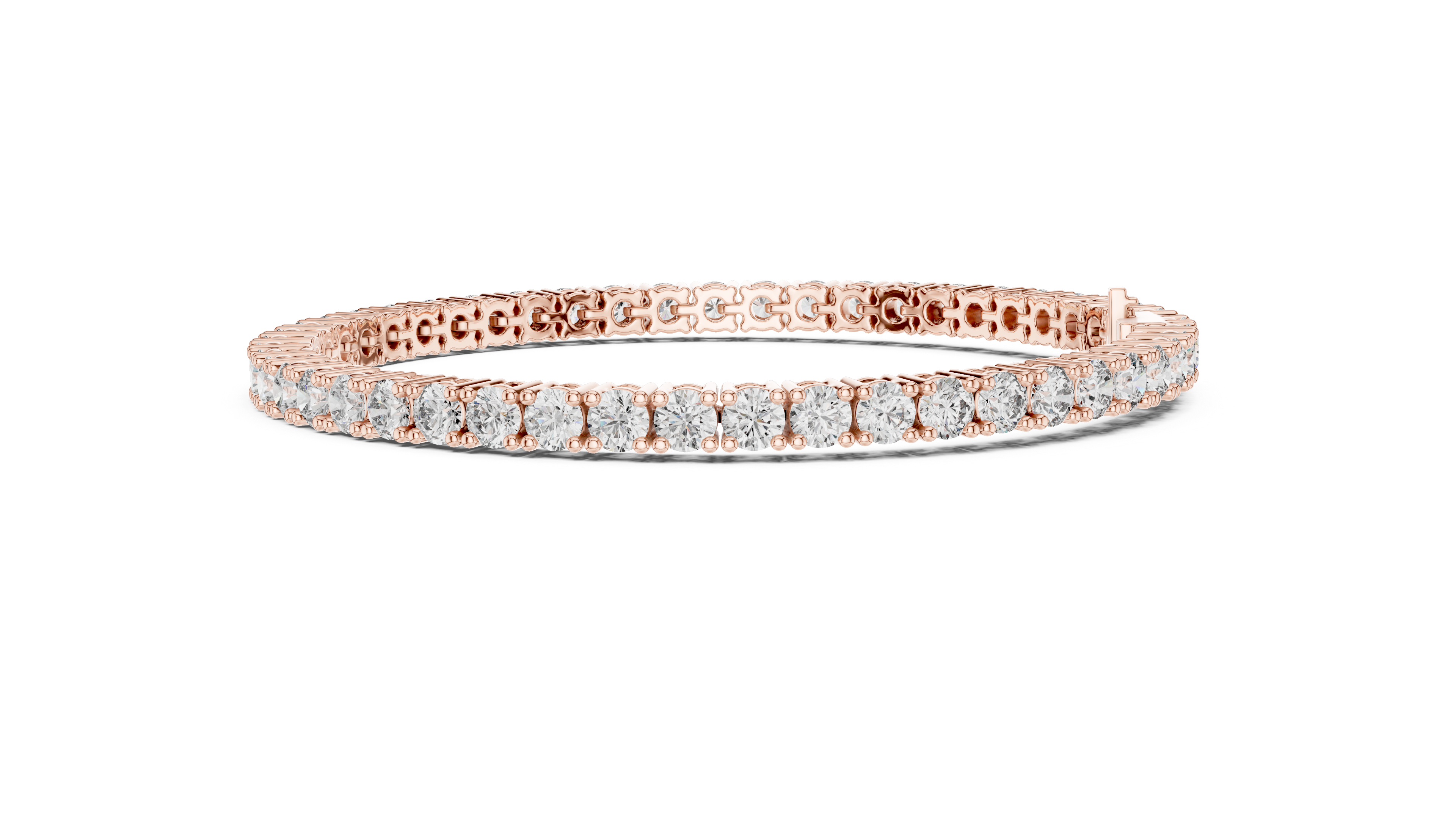 Timeless Elegance: Rose Gold Diamond Tennis Bracelet