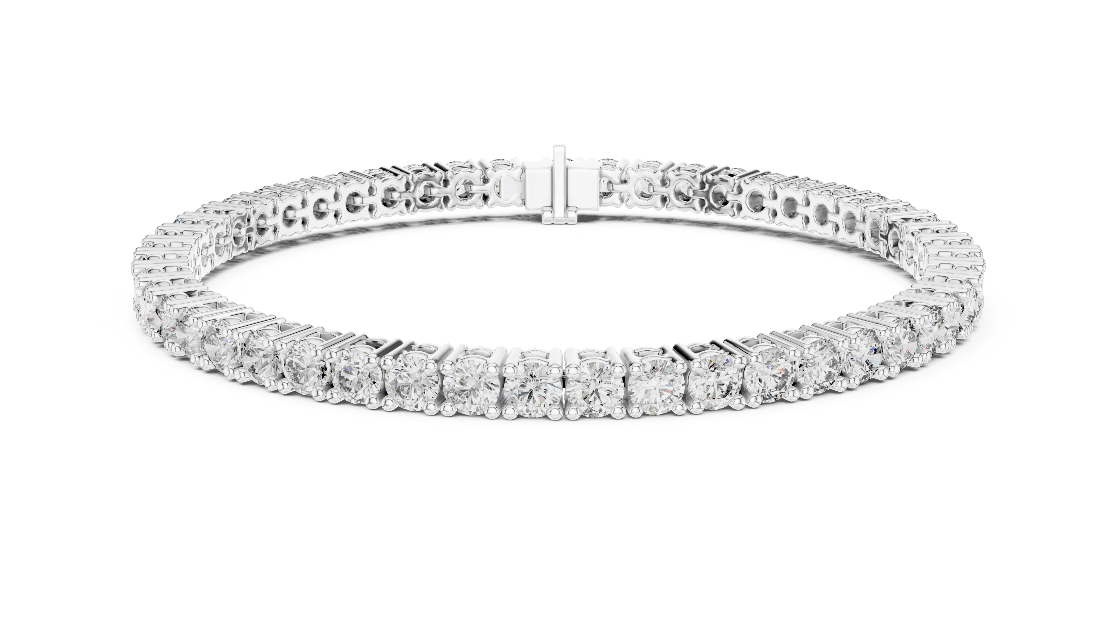 Timeless Elegance: Rose Gold Diamond Tennis Bracelet