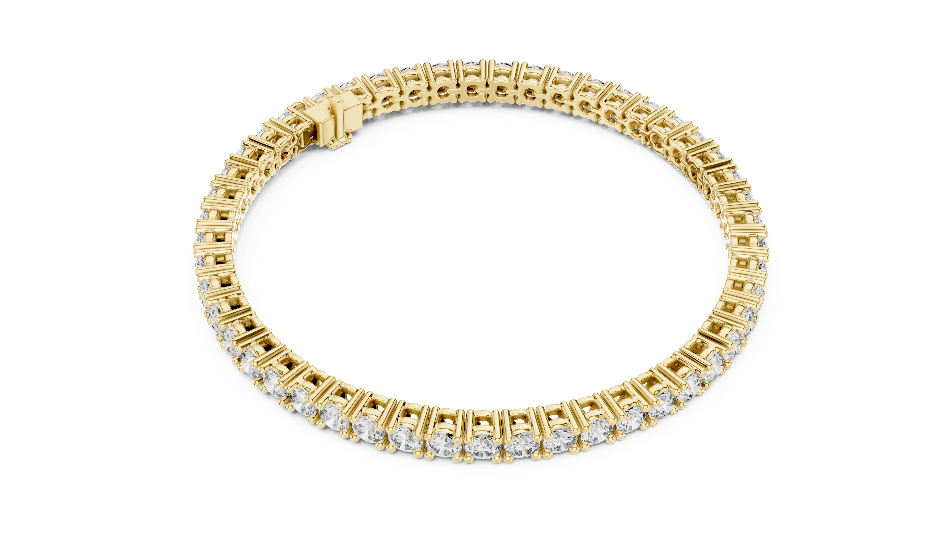 Timeless Elegance: Rose Gold Diamond Tennis Bracelet