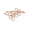 “Twin Blossoms: A Rose Gold Dance