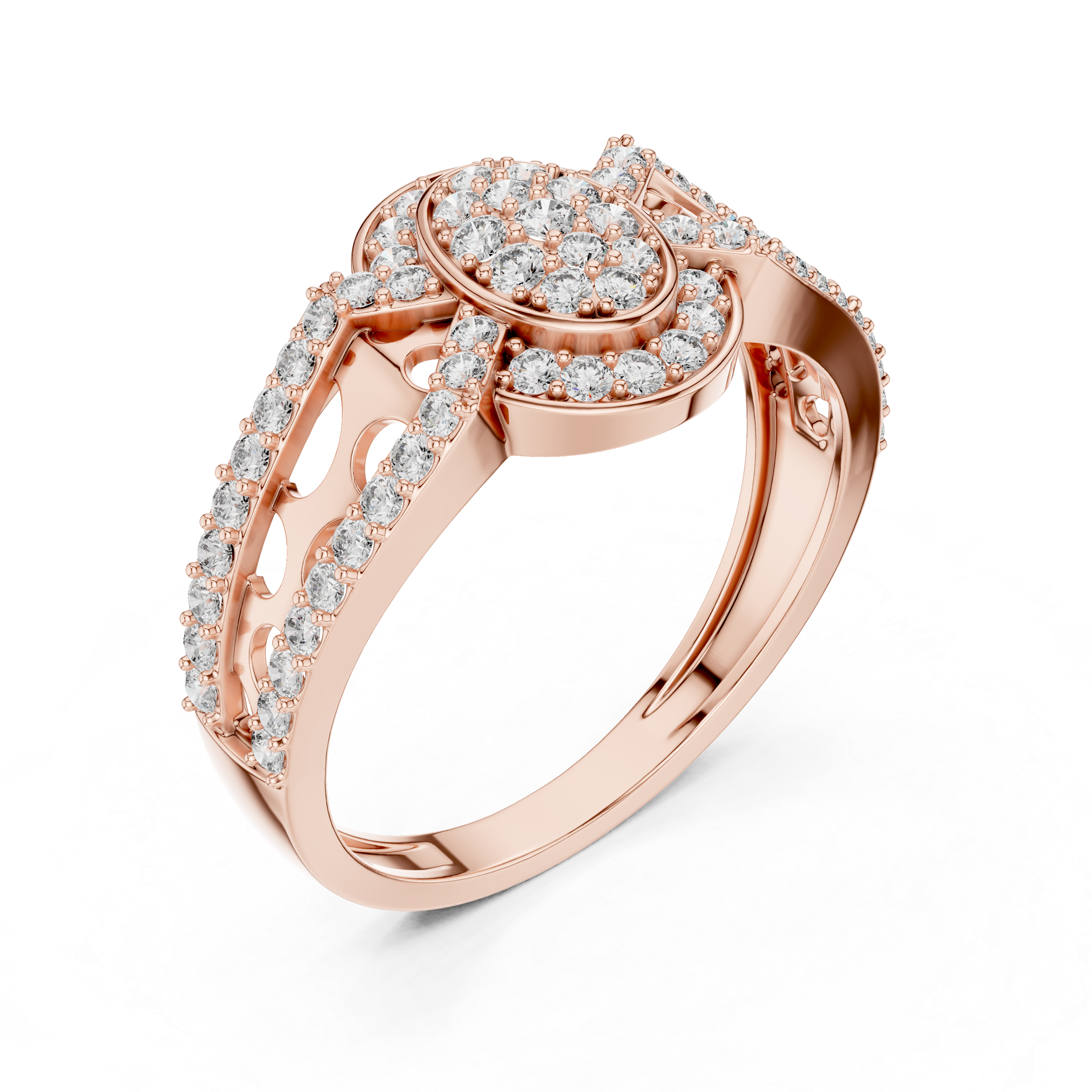 Celestial Bloom Diamond Ring