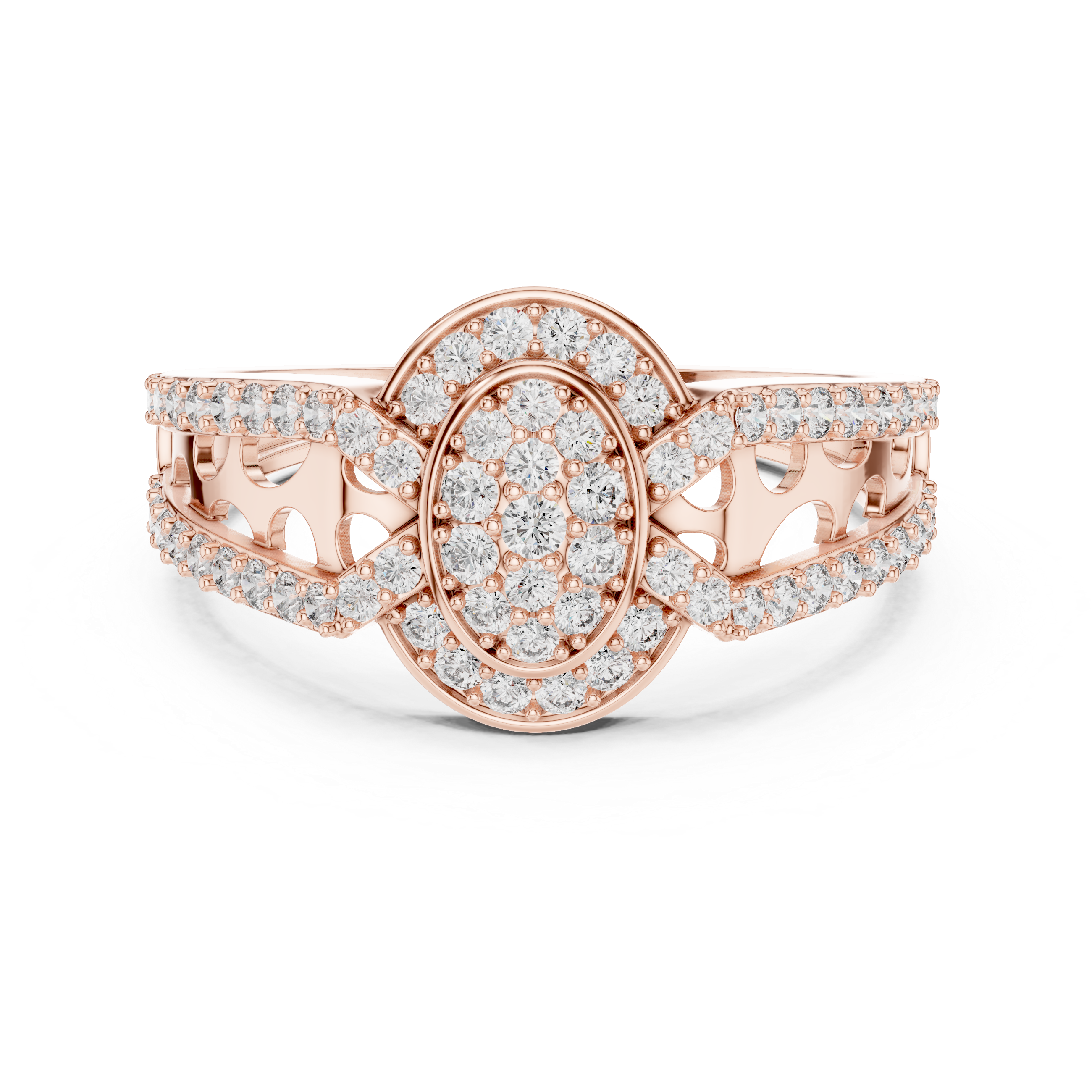 Celestial Bloom Diamond Ring