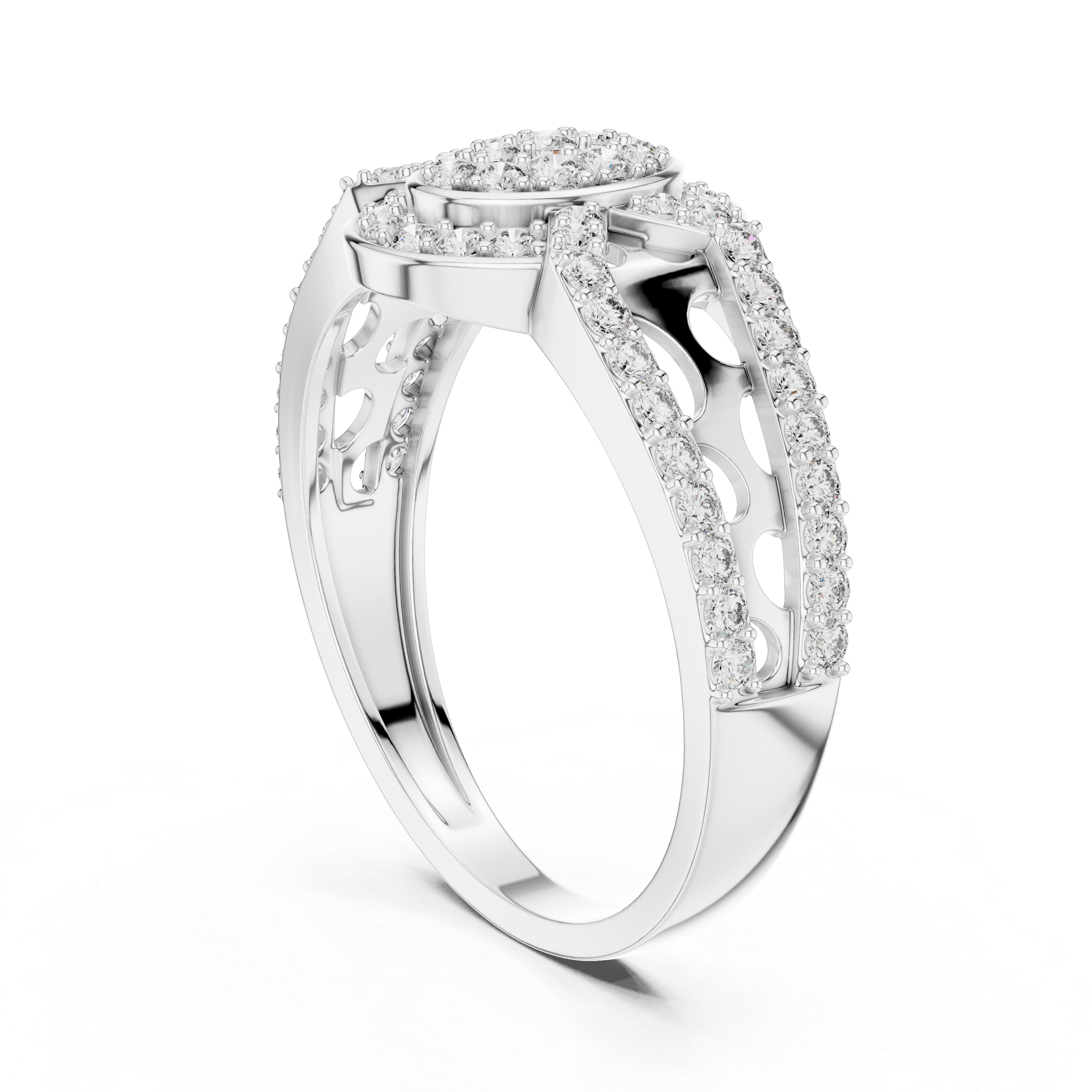Celestial Bloom Diamond Ring