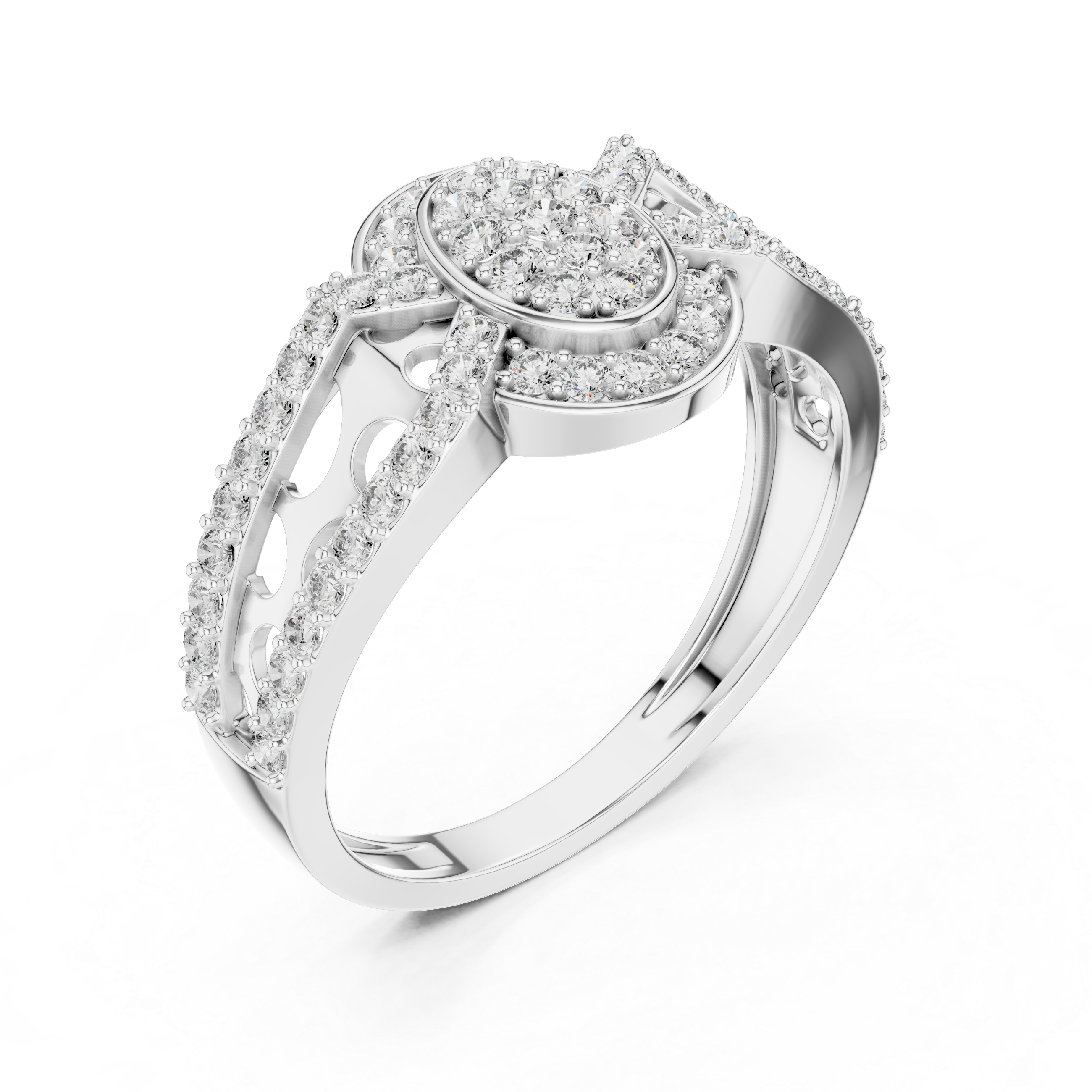 Celestial Bloom Diamond Ring