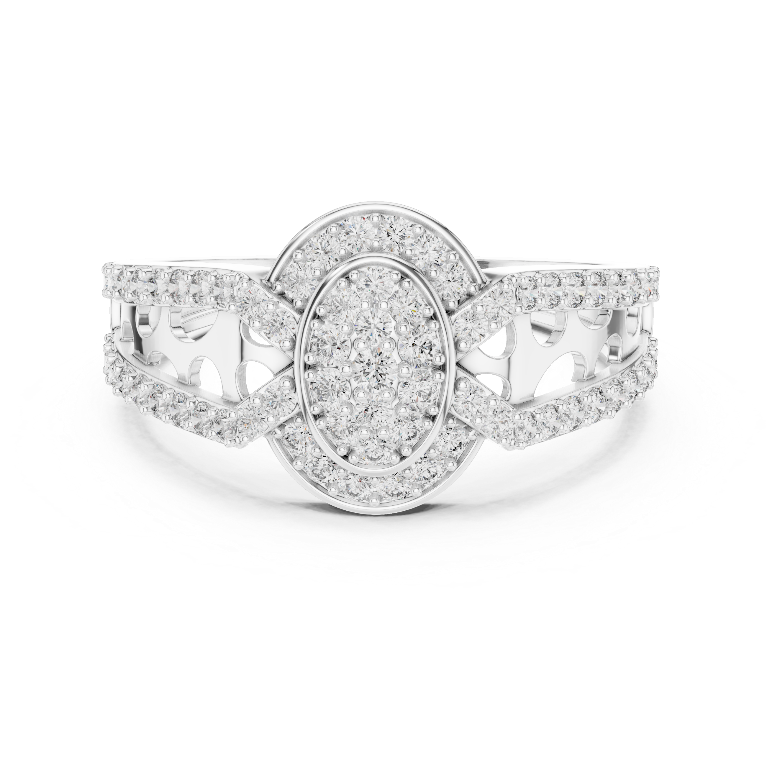 Celestial Bloom Diamond Ring