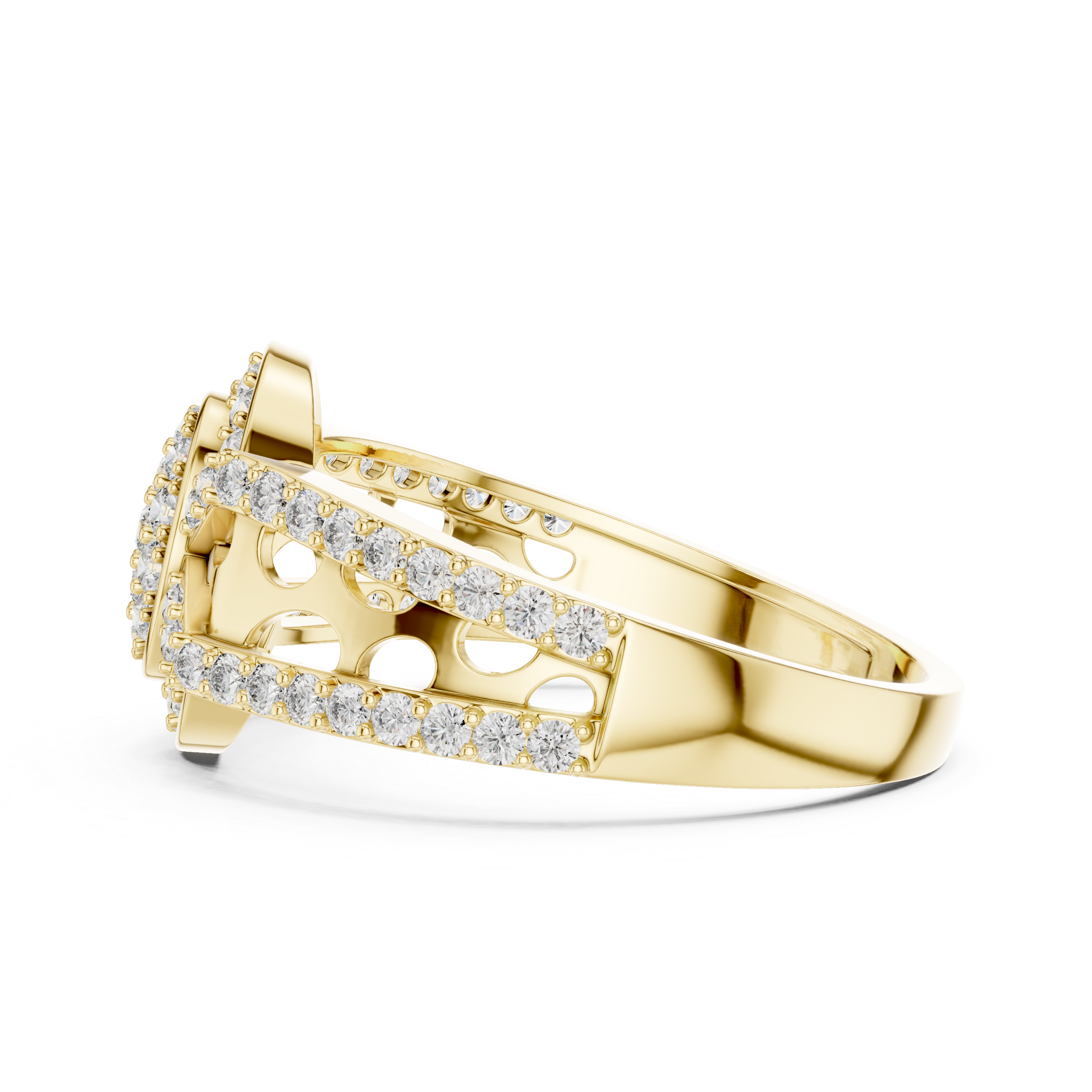 Celestial Bloom Diamond Ring