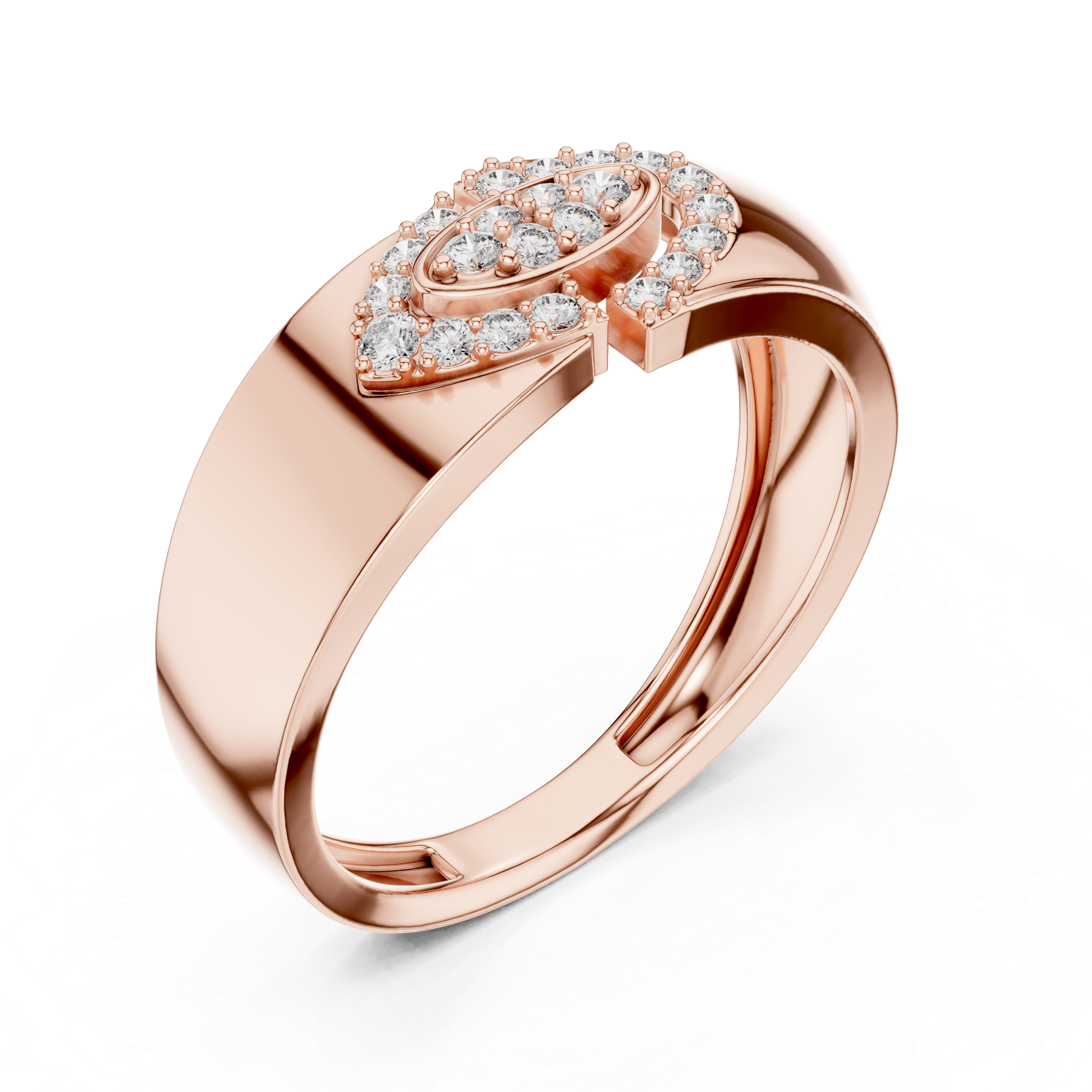 Eternal Spark: The Rose Gold Spiral