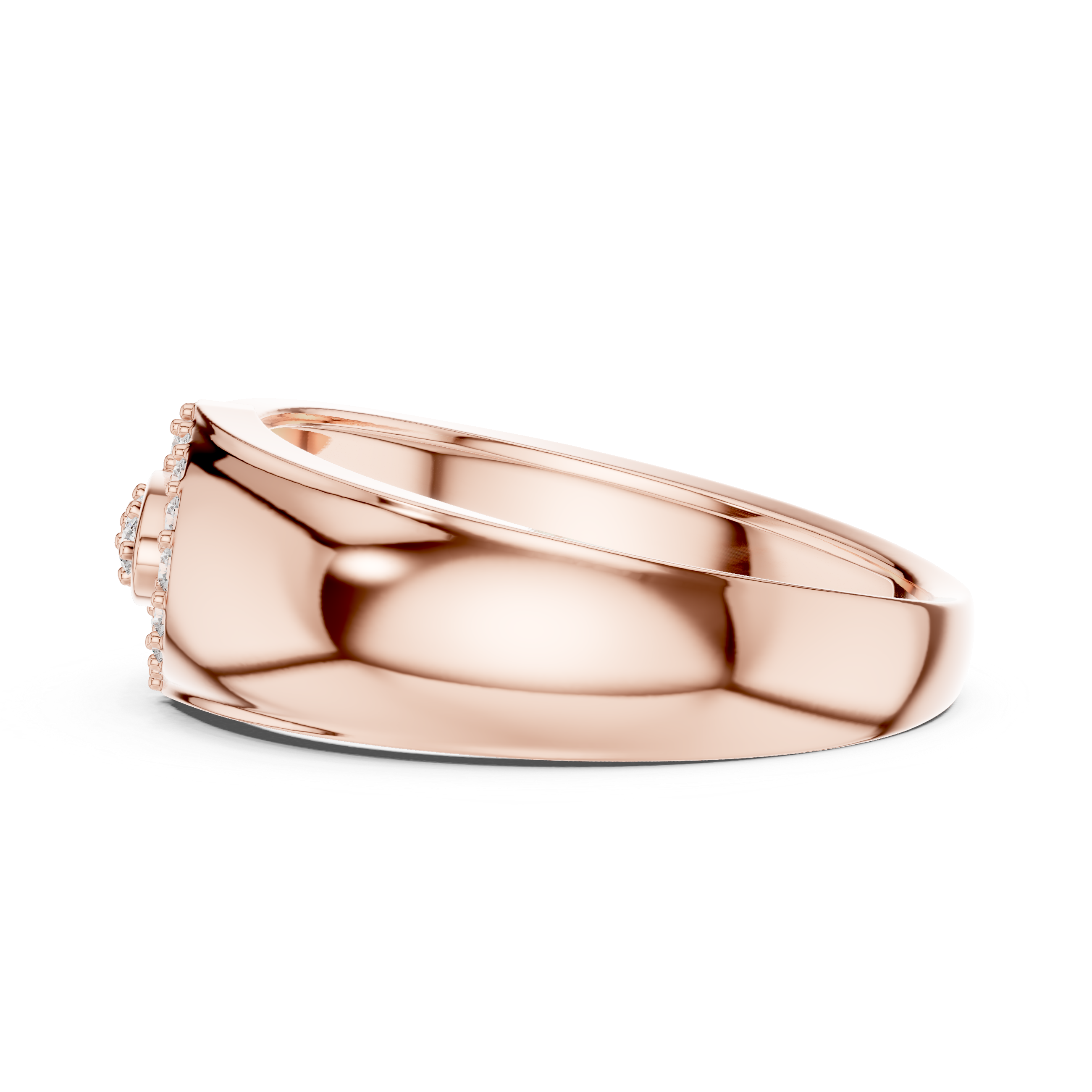 Eternal Spark: The Rose Gold Spiral