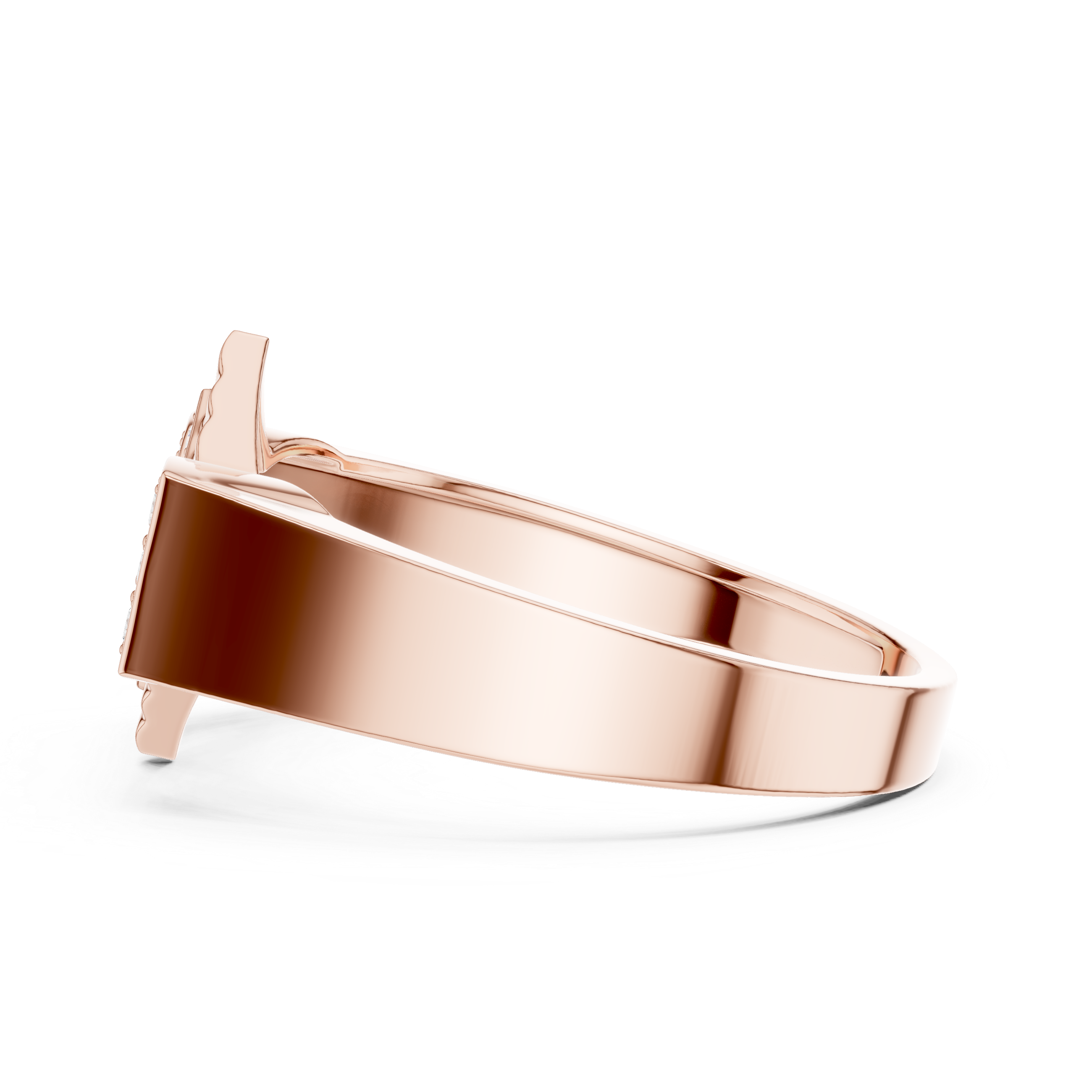 Twin Teardrop Harmony Ring