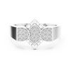 Twin Teardrop Harmony Ring