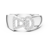 Sparkling Bow Tie Ring