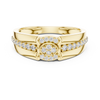 Luminous Love Rose Gold Band