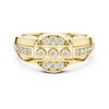 Brilliant Cut Diamond Rose Gold Ring