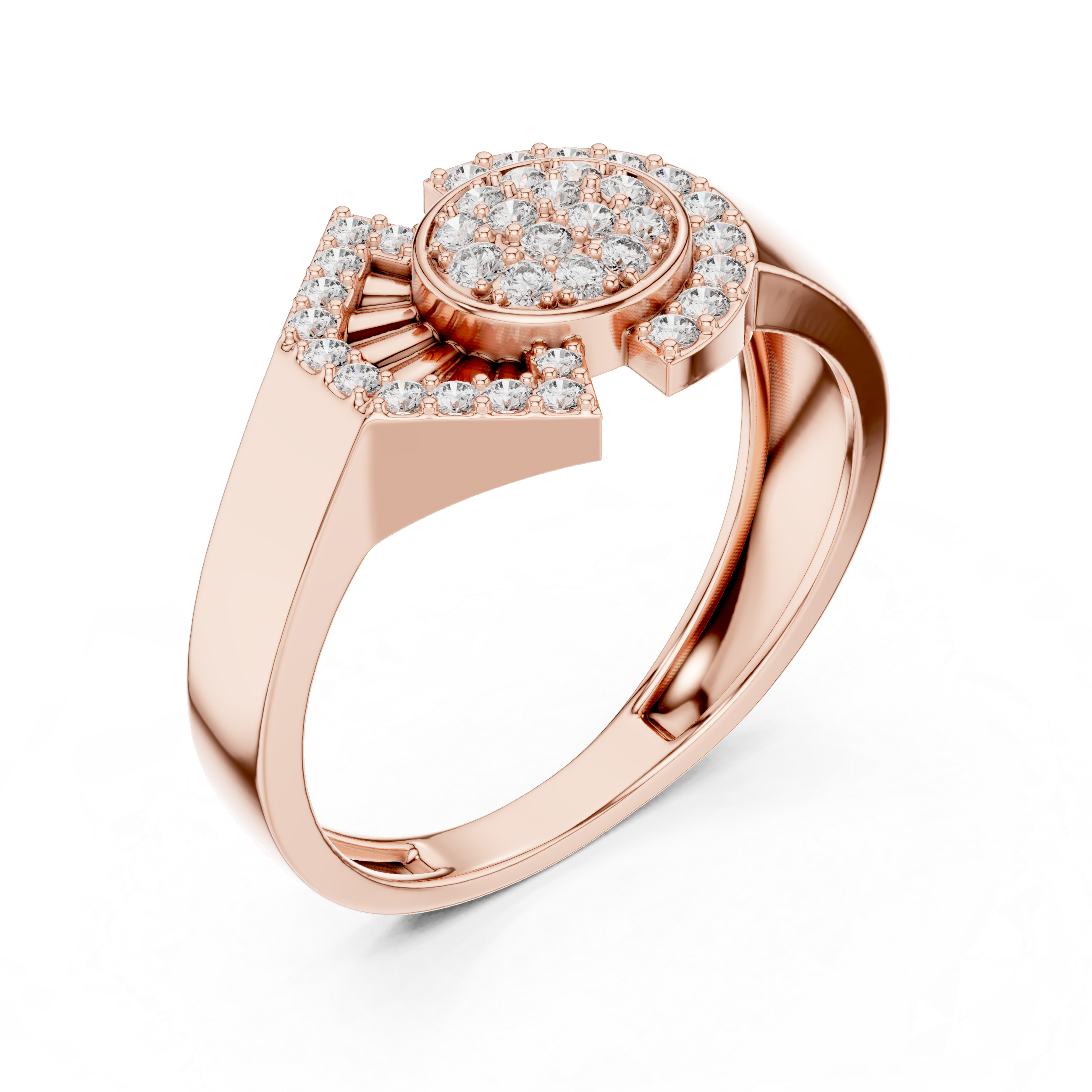 Circle of Light Diamond Ring
