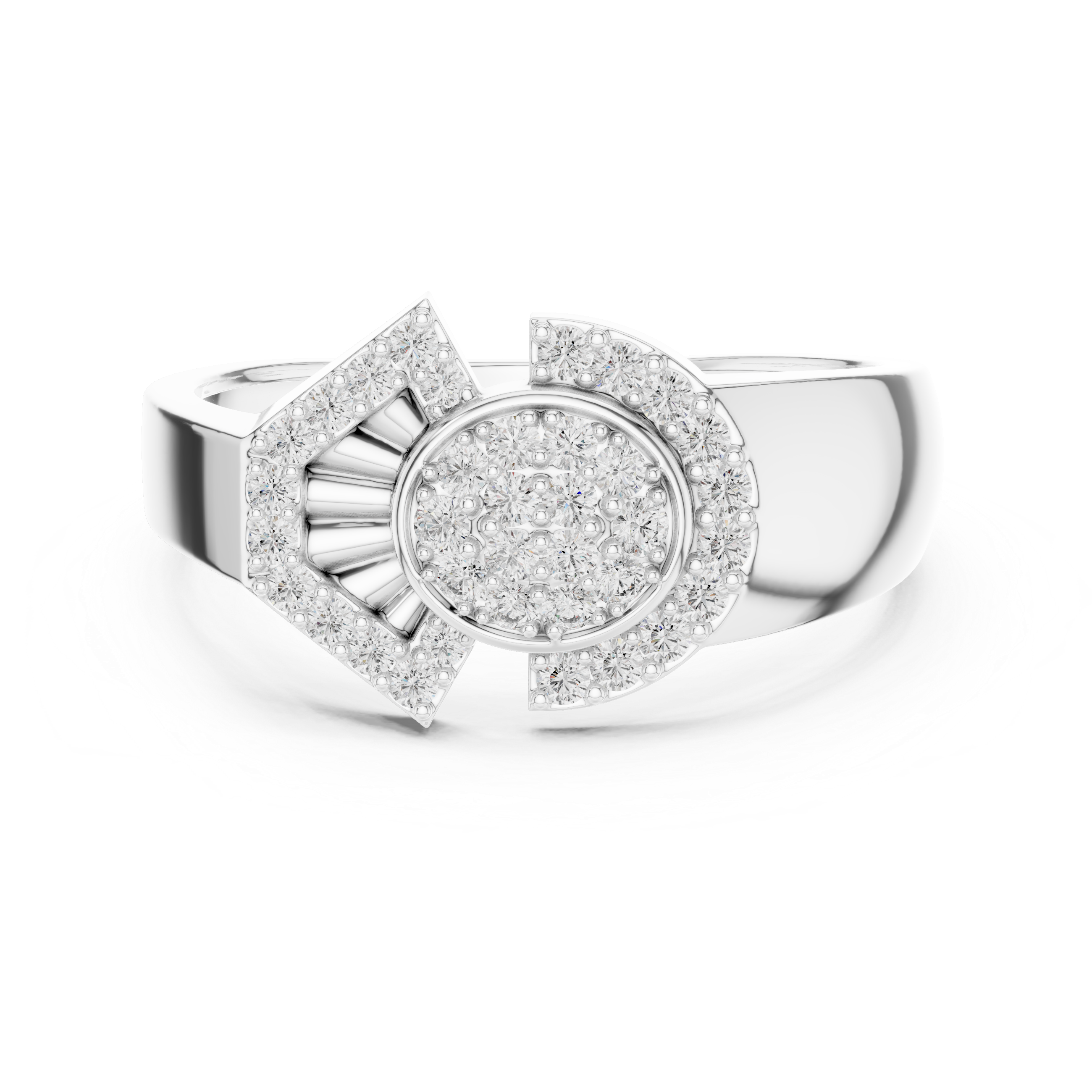 Circle of Light Diamond Ring