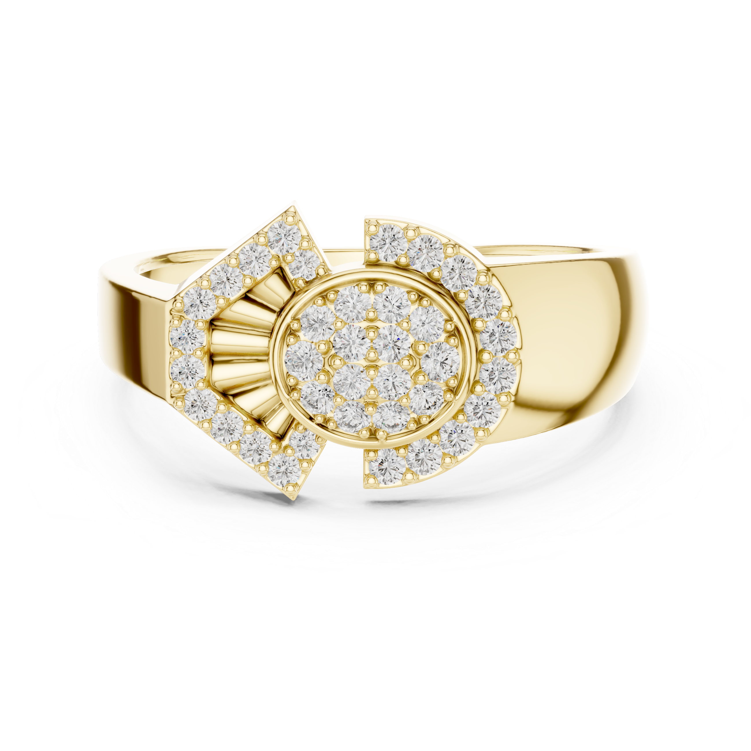 Circle of Light Diamond Ring