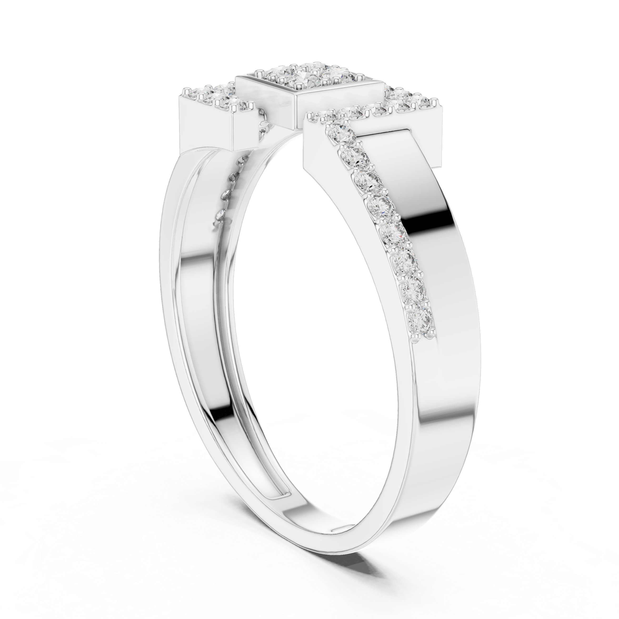 Classic Meets Modern Rose Gold Ring