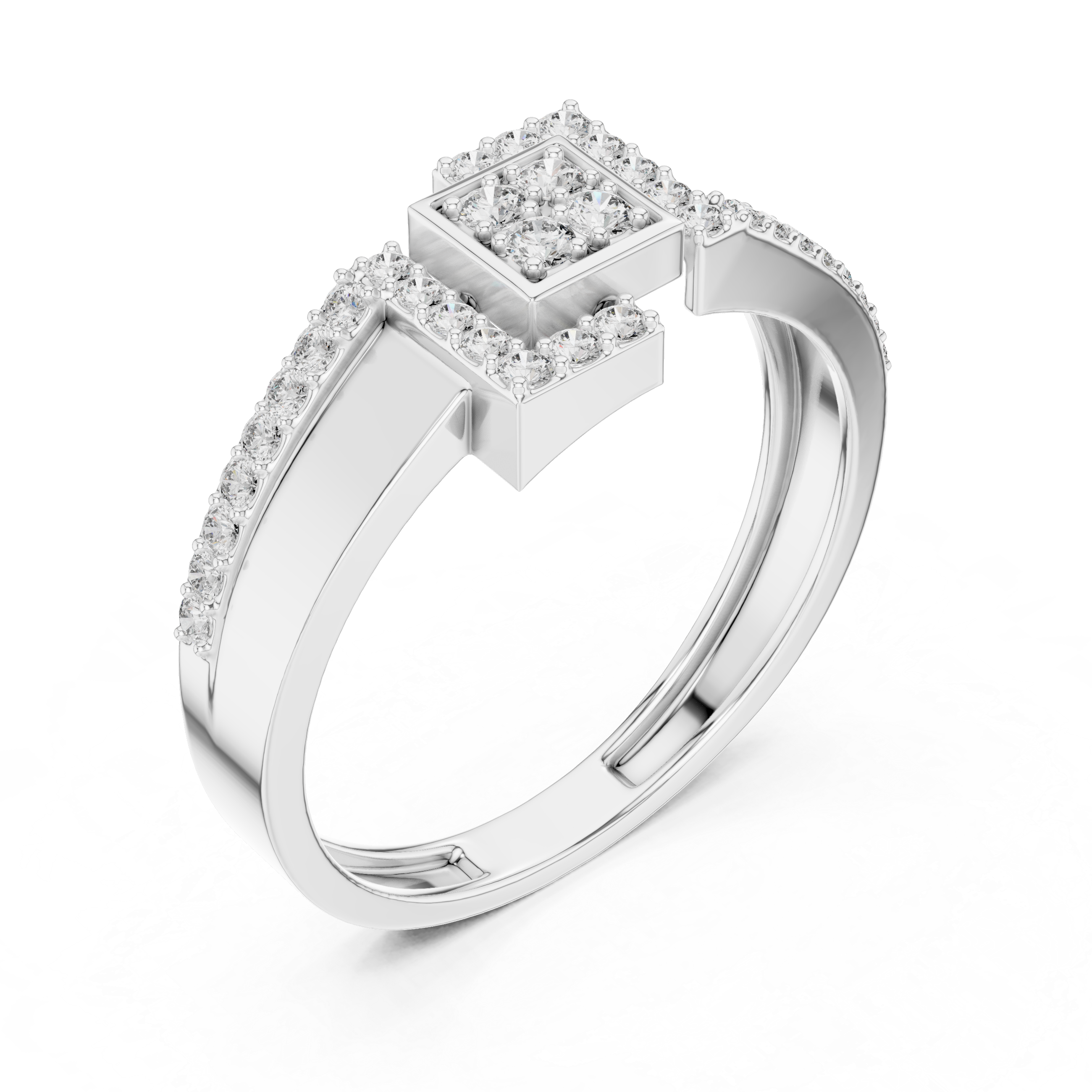 Classic Meets Modern Rose Gold Ring