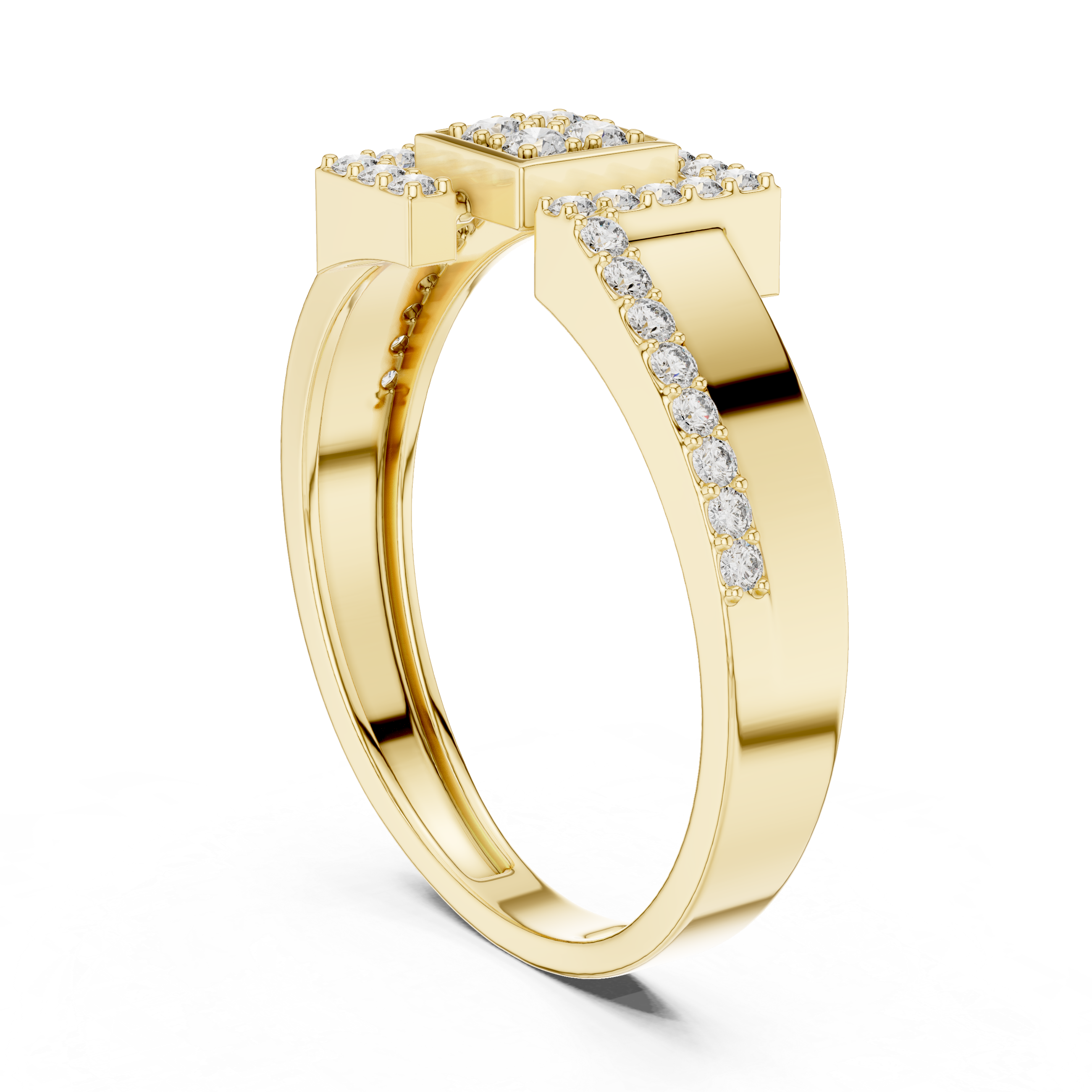 Classic Meets Modern Rose Gold Ring